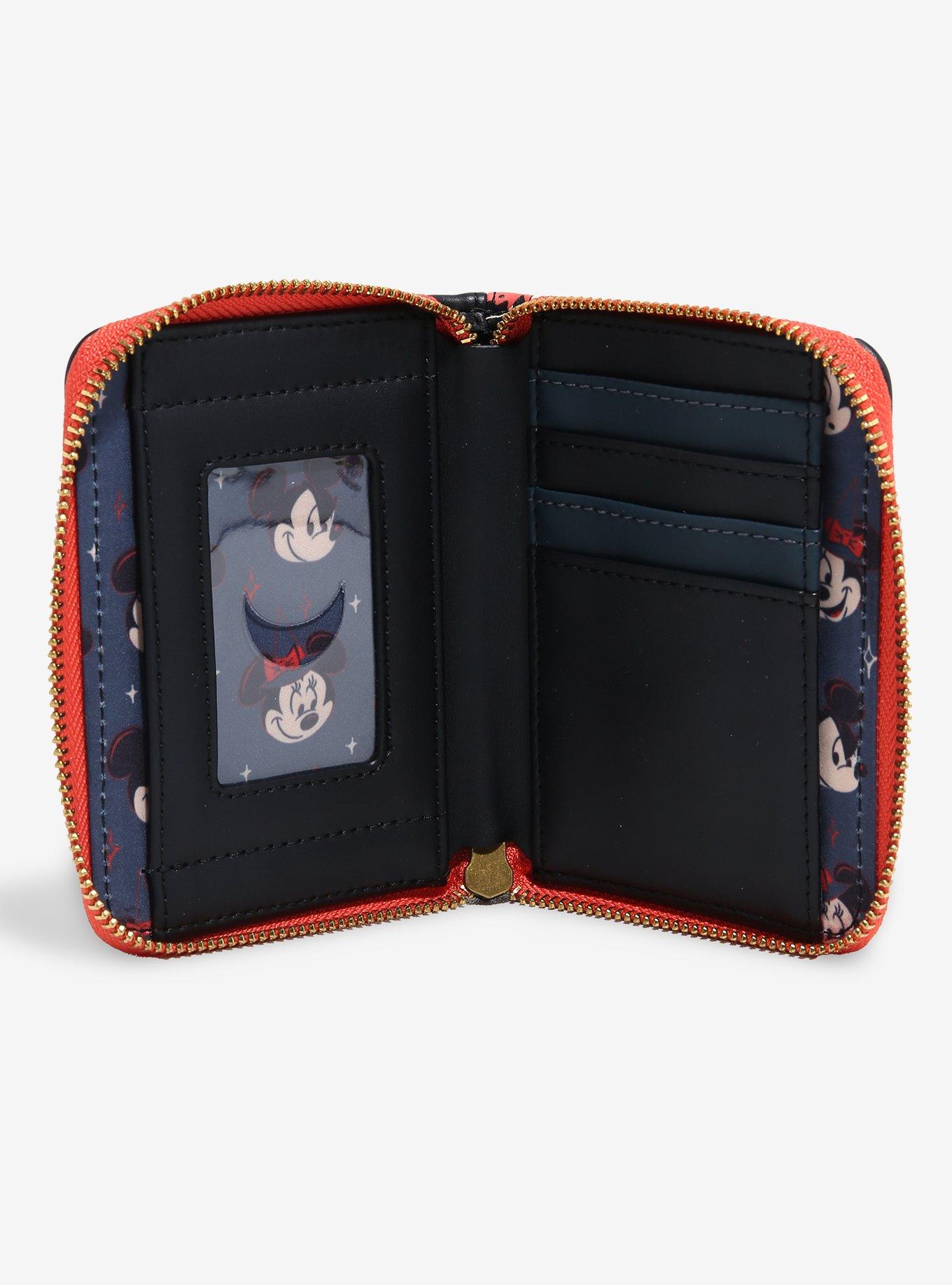 Loungefly Disney Mickey & Minnie Halloween Glow-in-the-Dark Wallet - BoxLunch Exclusive, , alternate