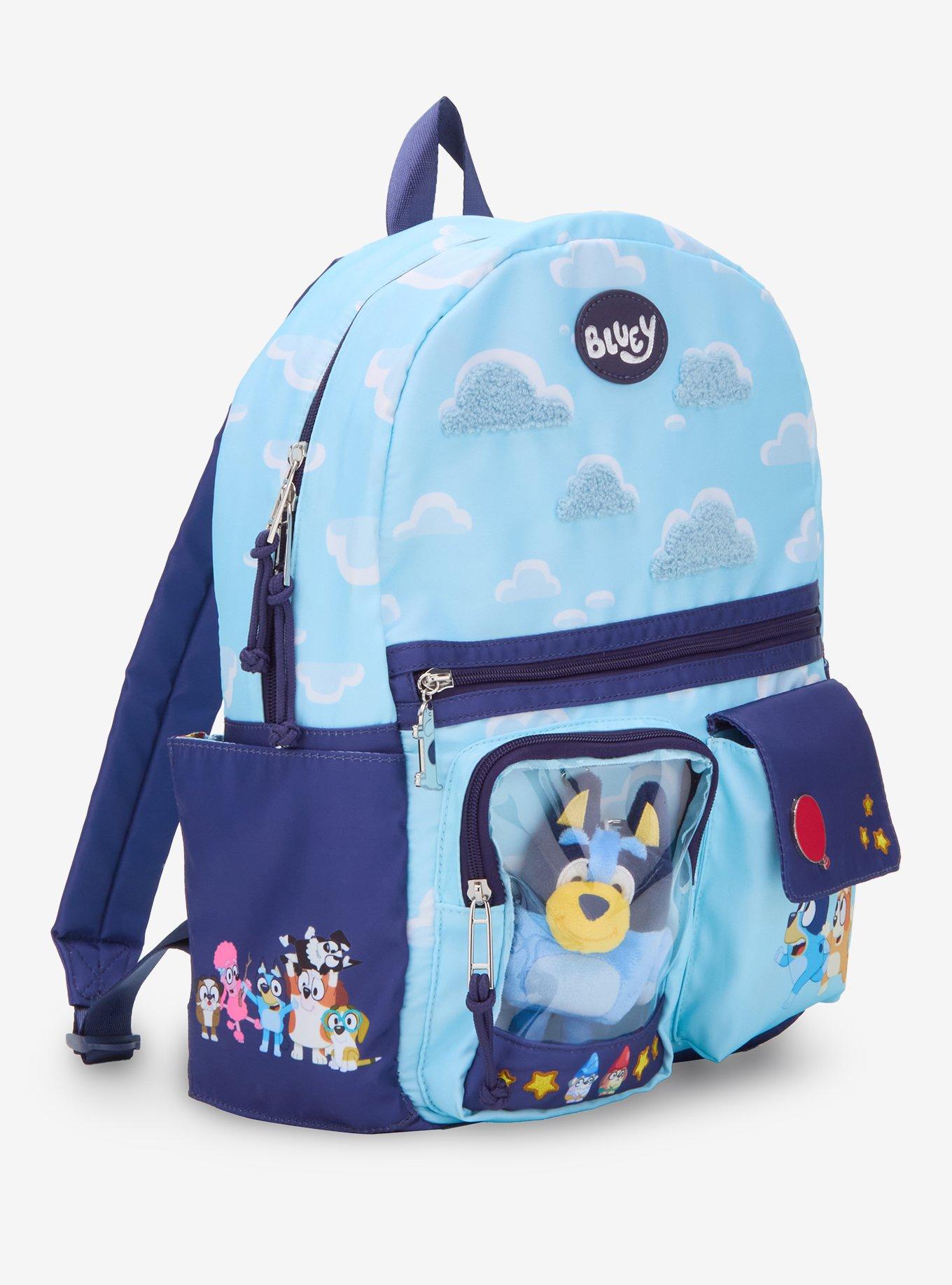 Bluey Scenic Backpack With Bluey Plush — BoxLunch Exclusive, , hi-res
