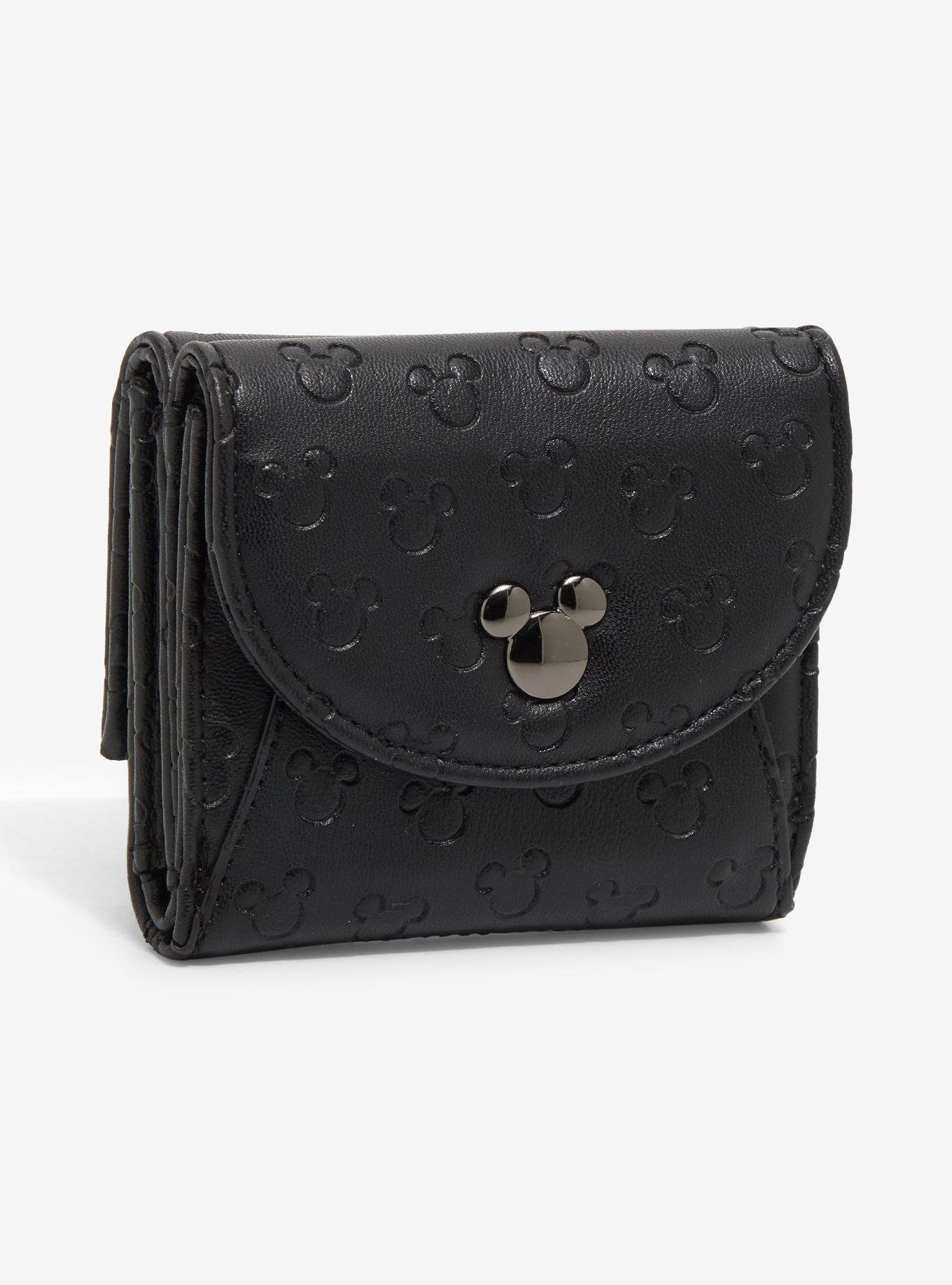 Disney Mickey Mouse Debossed Allover Silhouettes Wallet - BoxLunch Exclusive, , hi-res