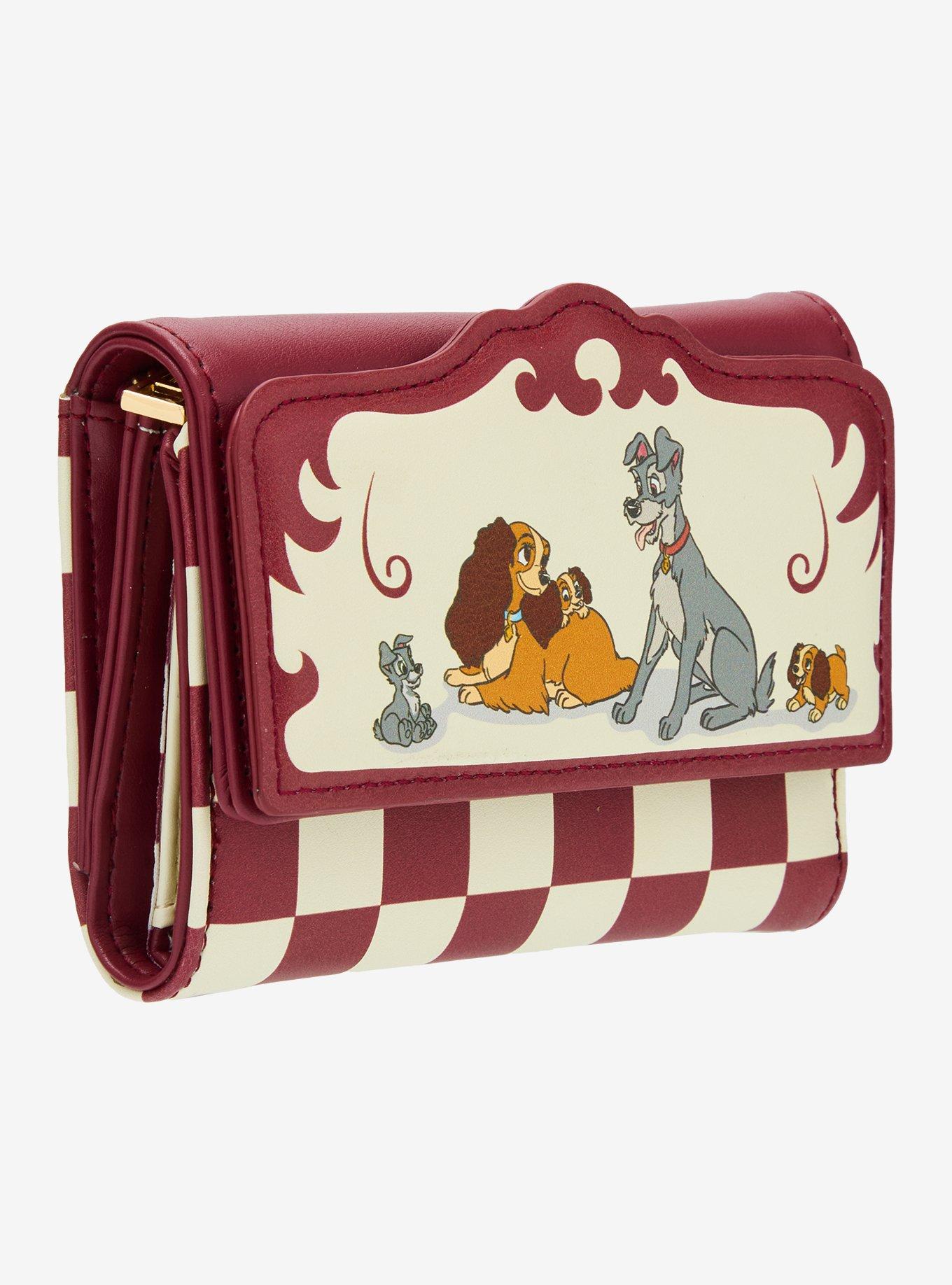 Disney Lady and the Tramp Family Portrait Wallet - BoxLunch Exclusive, , hi-res