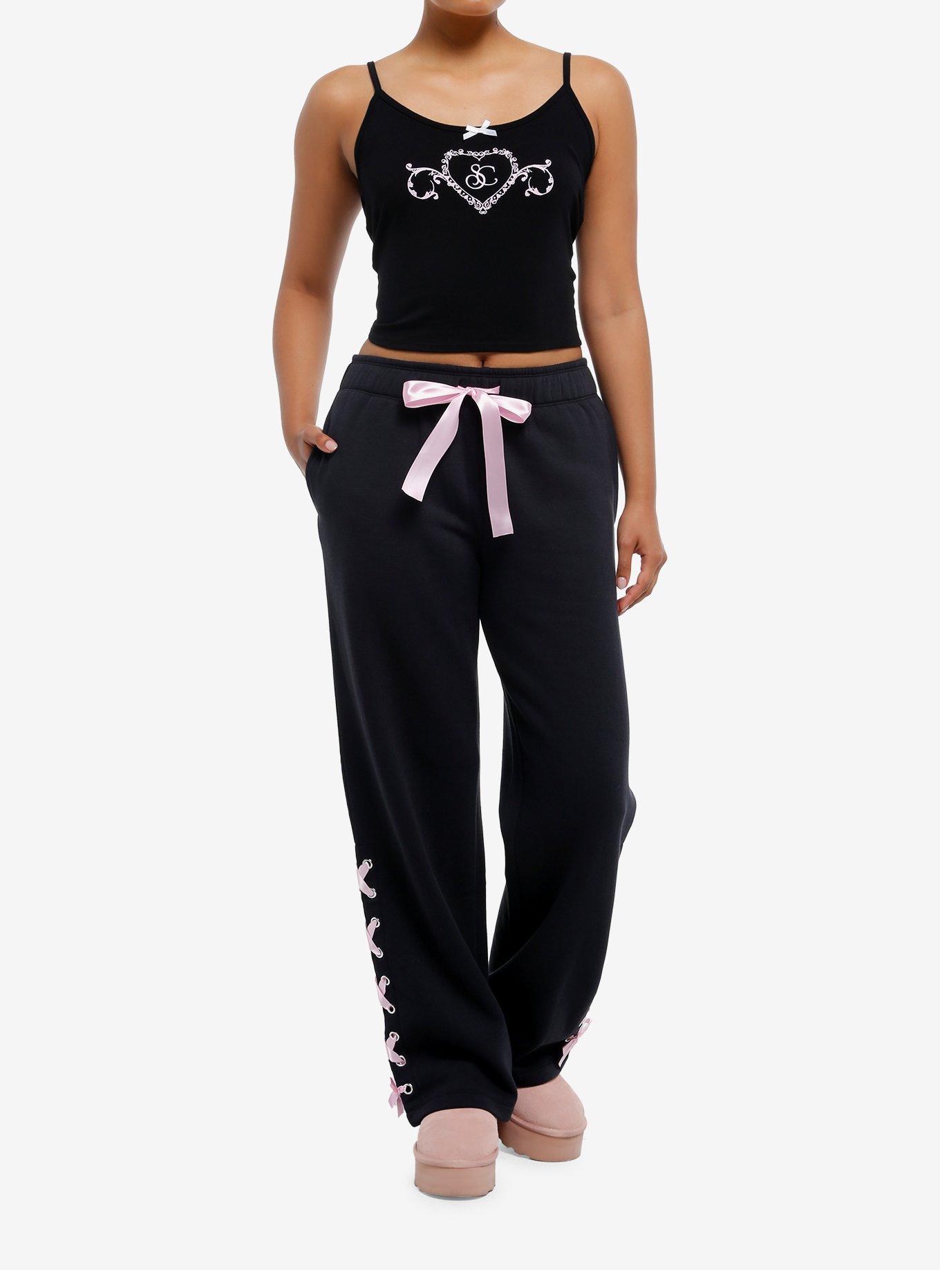 Sabrina Carpenter Heart Initials Girls Crop Cami, , hi-res