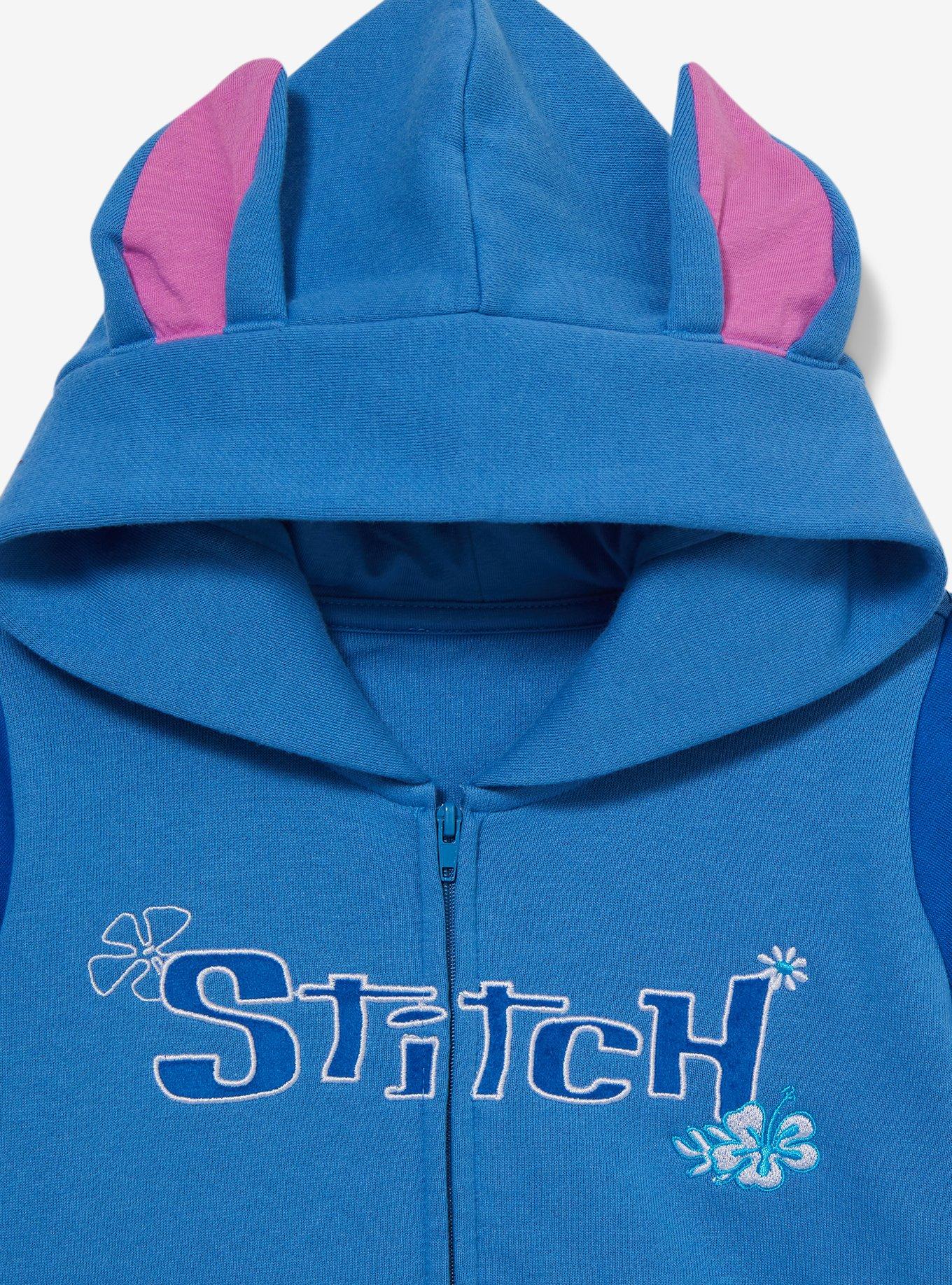 Disney Lilo & Stitch Ears Toddler Zippered Hoodie - BoxLunch Exclusive, , alternate
