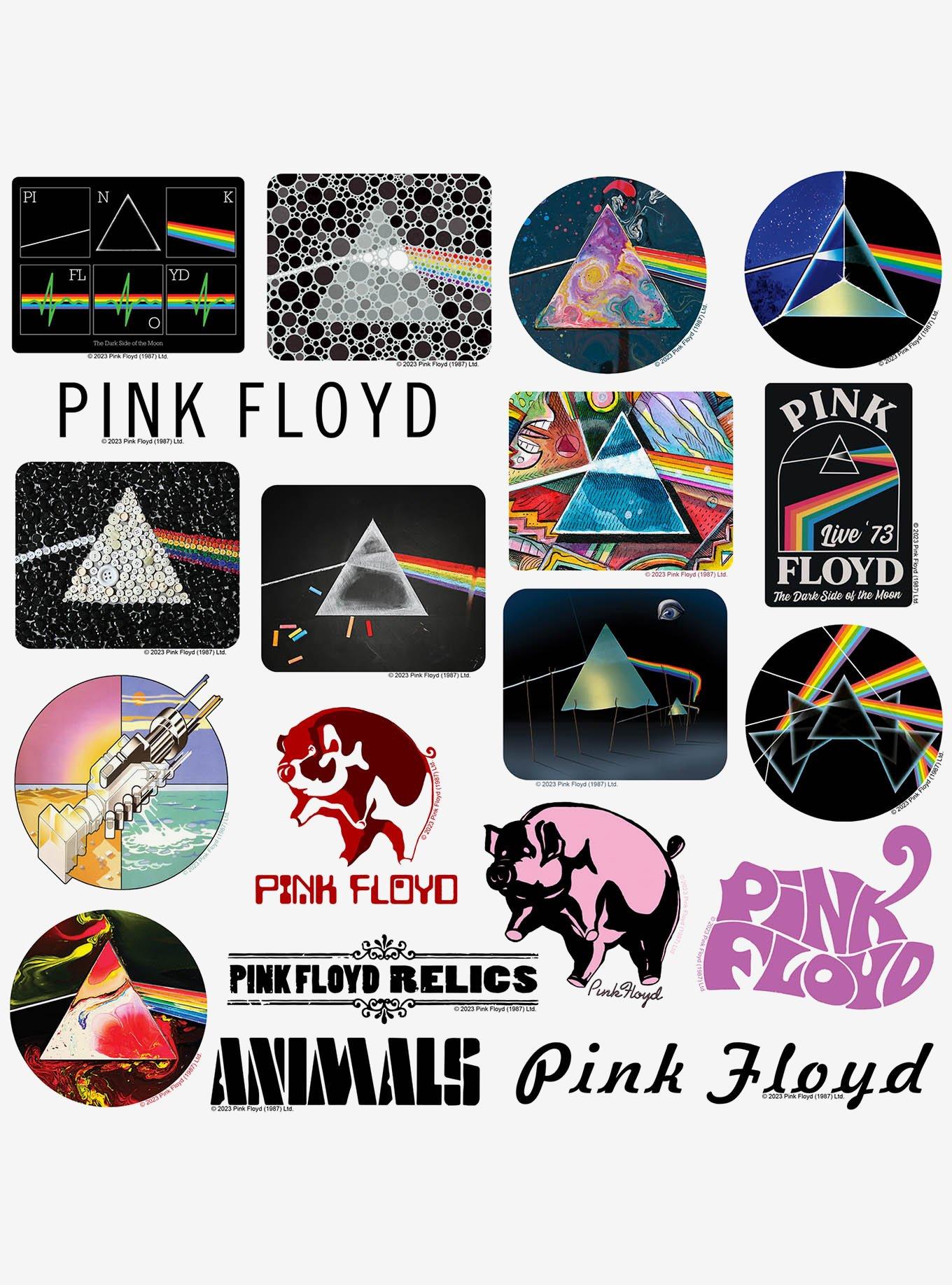 Pink Floyd 100ct Vinyl Stickers Variety Pack, , alternate