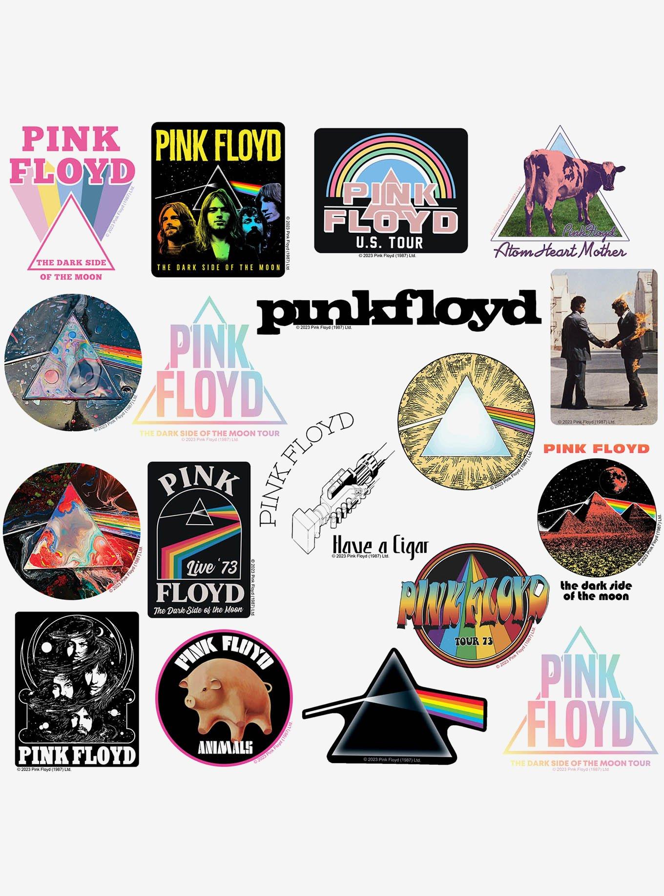 Pink Floyd 100ct Vinyl Stickers Variety Pack, , alternate