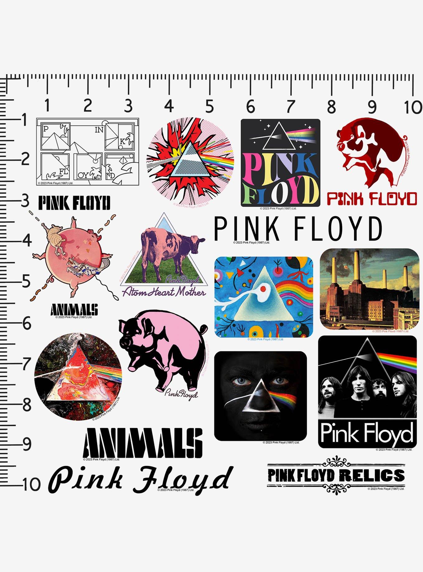 Pink Floyd 100ct Vinyl Stickers Variety Pack, , alternate