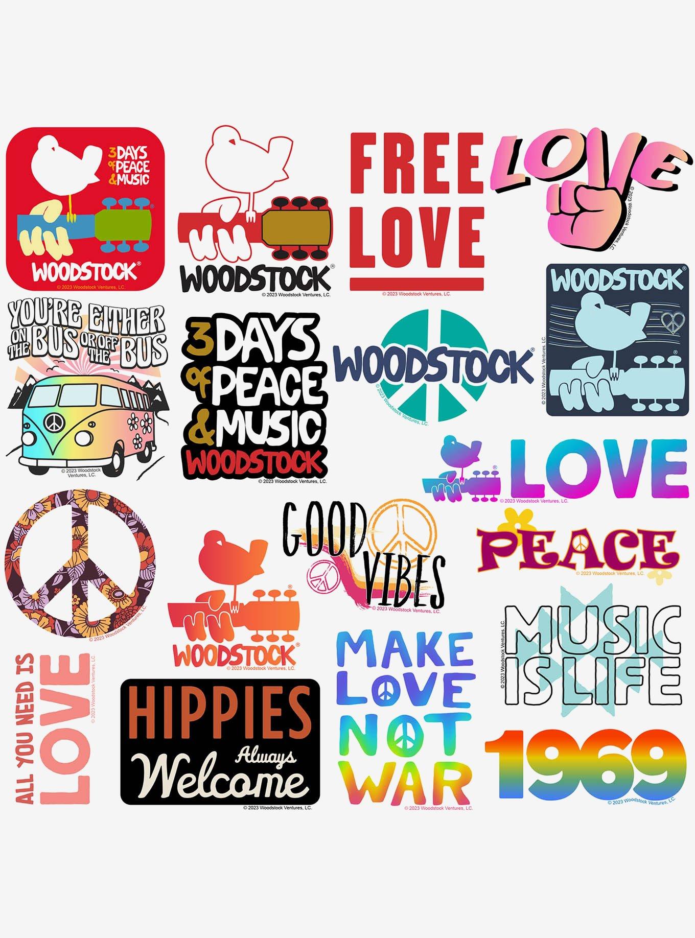 Woodstock 100ct Vinyl Stickers Variety Pack, , alternate