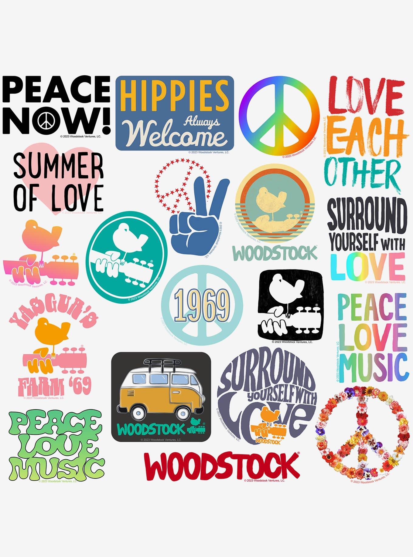 Woodstock 100ct Vinyl Stickers Variety Pack, , alternate