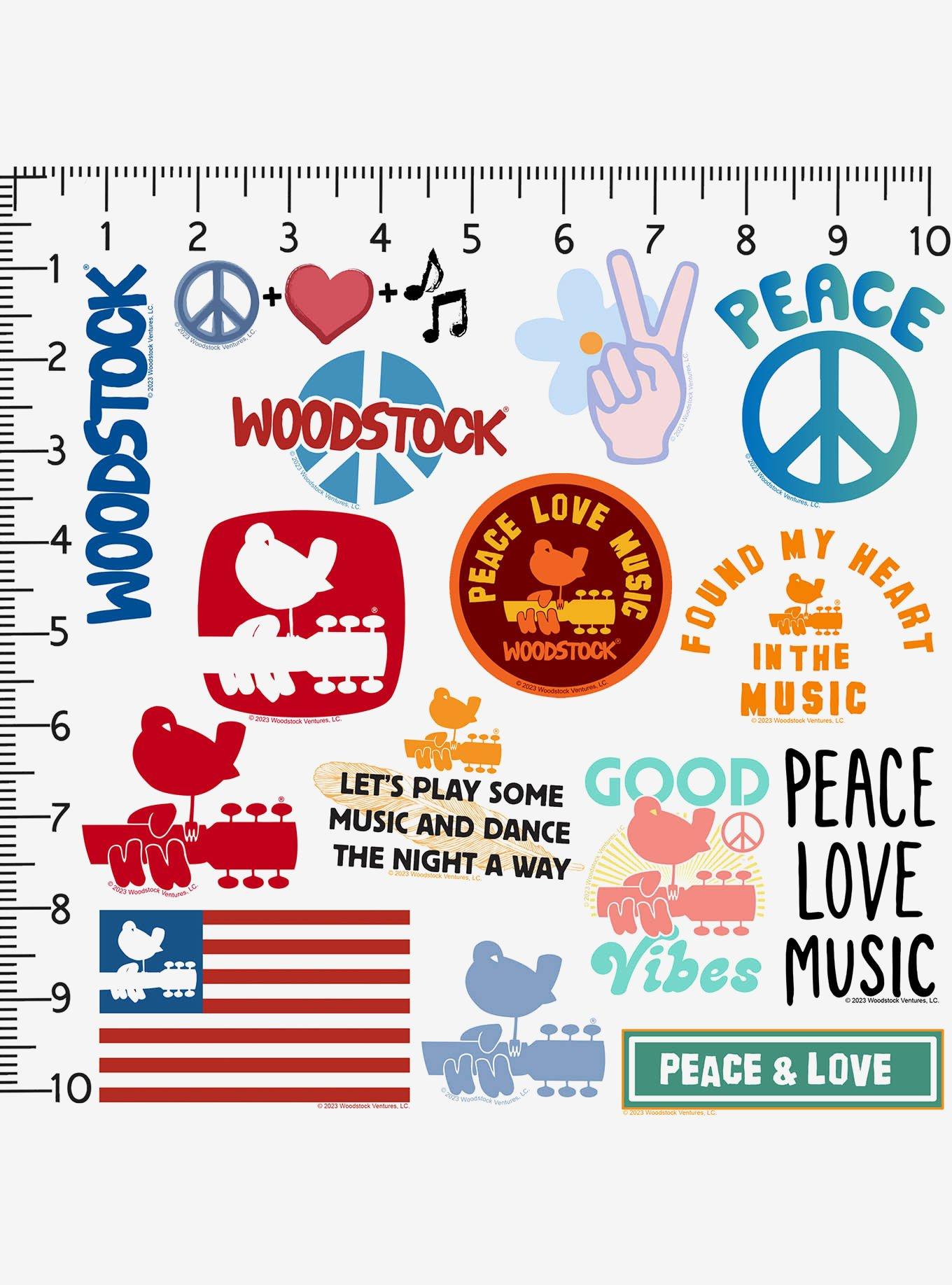 Woodstock 100ct Vinyl Stickers Variety Pack, , alternate