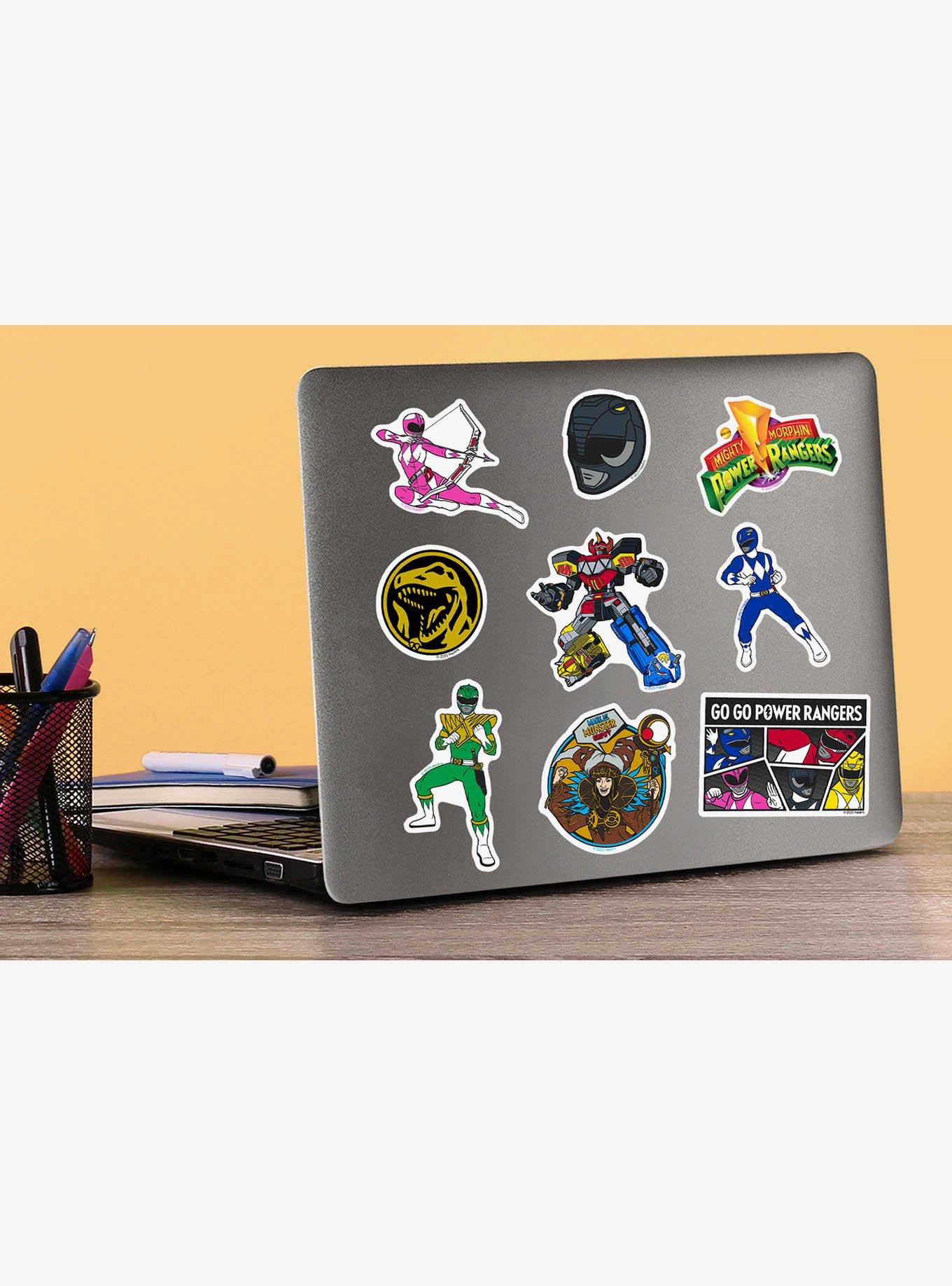 Mighty Morphin Power Rangers 100ct Vinyl Stickers Variety Pack, , hi-res