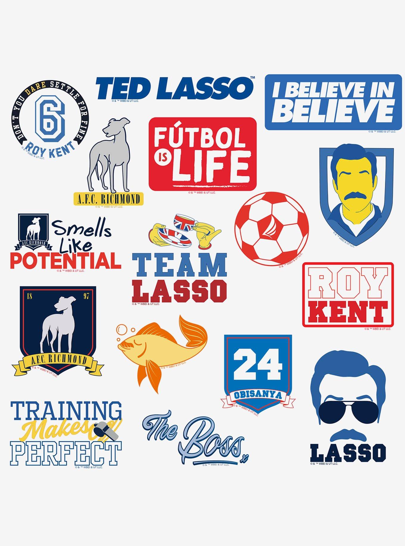 Ted Lasso 100ct Vinyl Stickers Variety Pack, , alternate