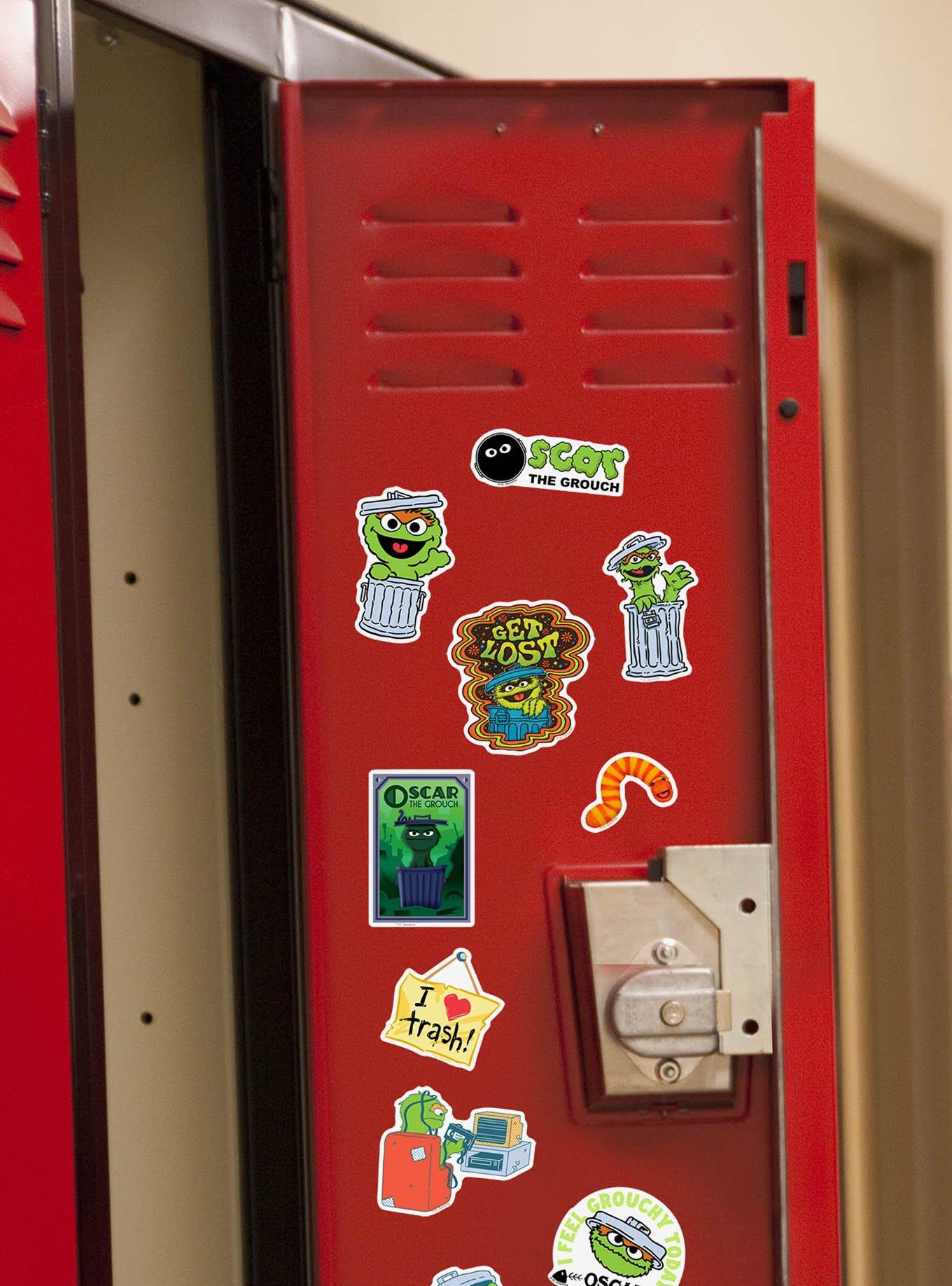 Sesame Street Oscar the Grouch 100ct Vinyl Stickers Variety Pack, , alternate