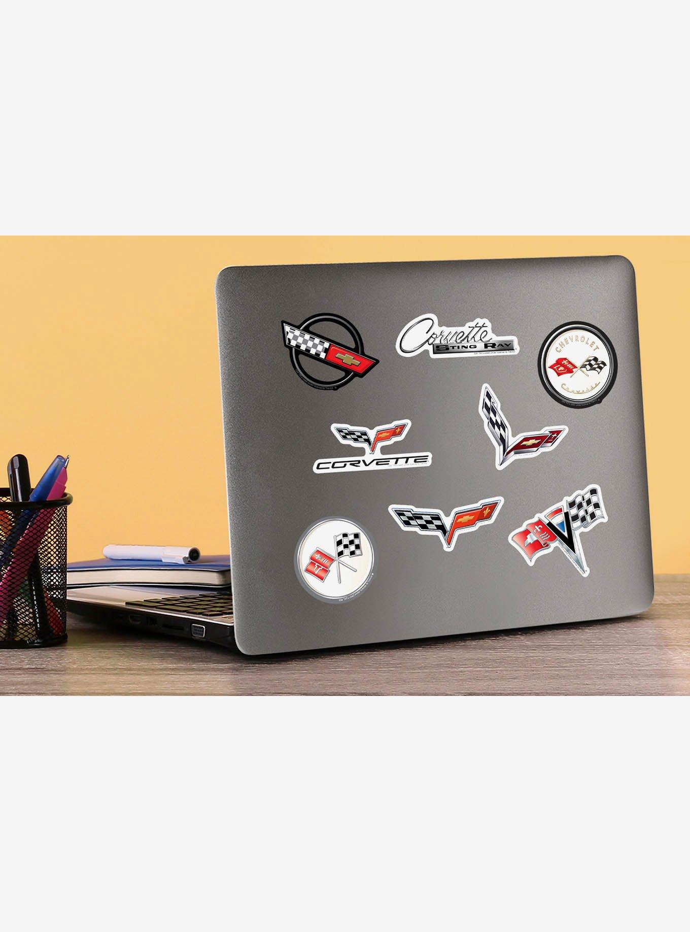 Chevrolet Corvette 100ct Vinyl Stickers Variety Pack, , hi-res