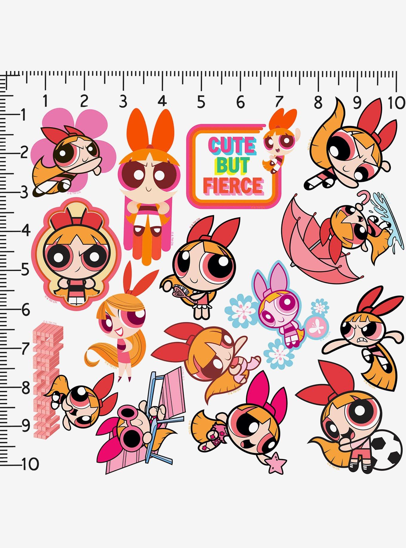 Powerpuff Girls Blossom 100ct Vinyl Stickers Variety Pack, , hi-res