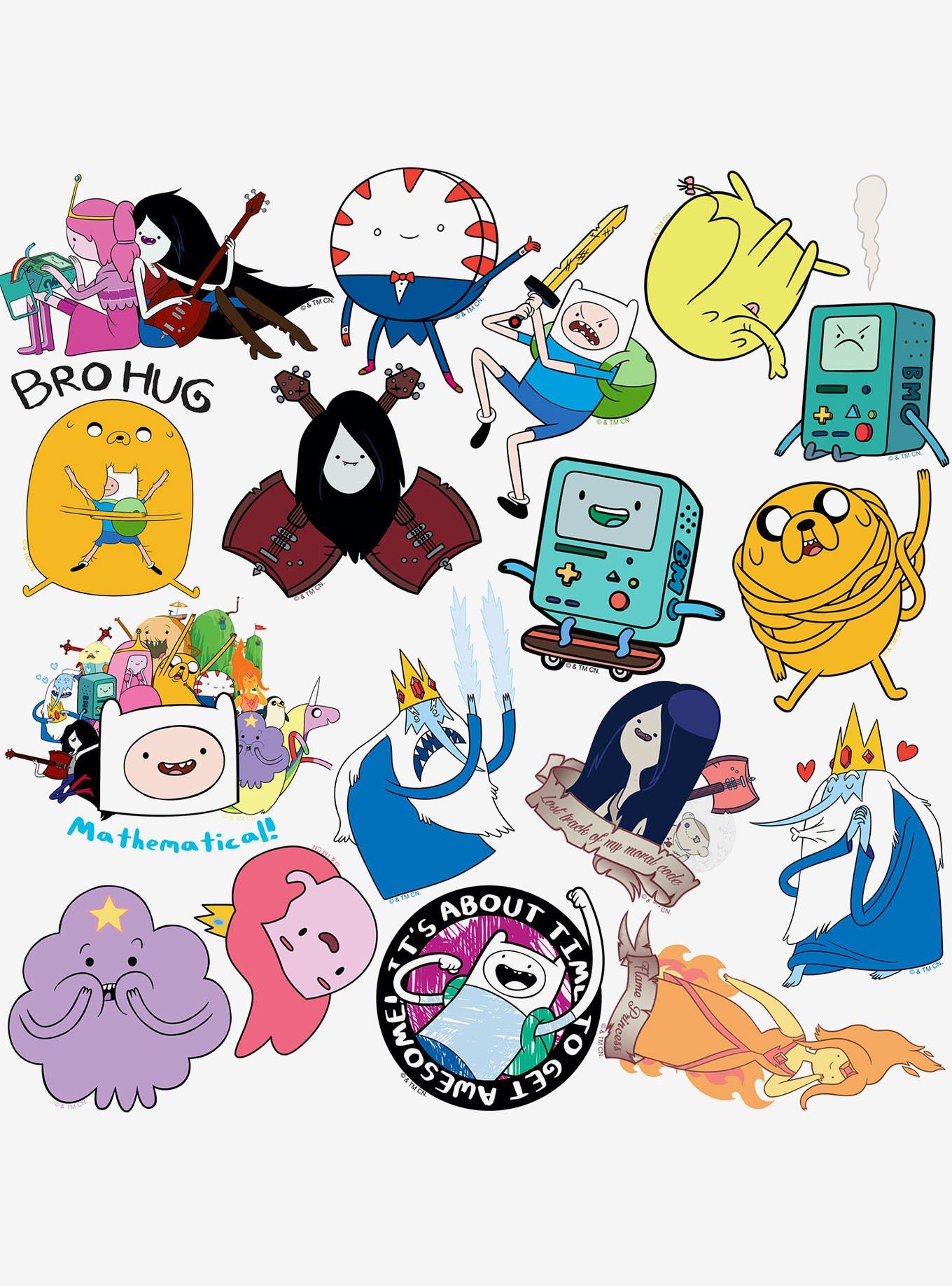 Adventure Time 100ct Vinyl Stickers Variety Pack, , alternate