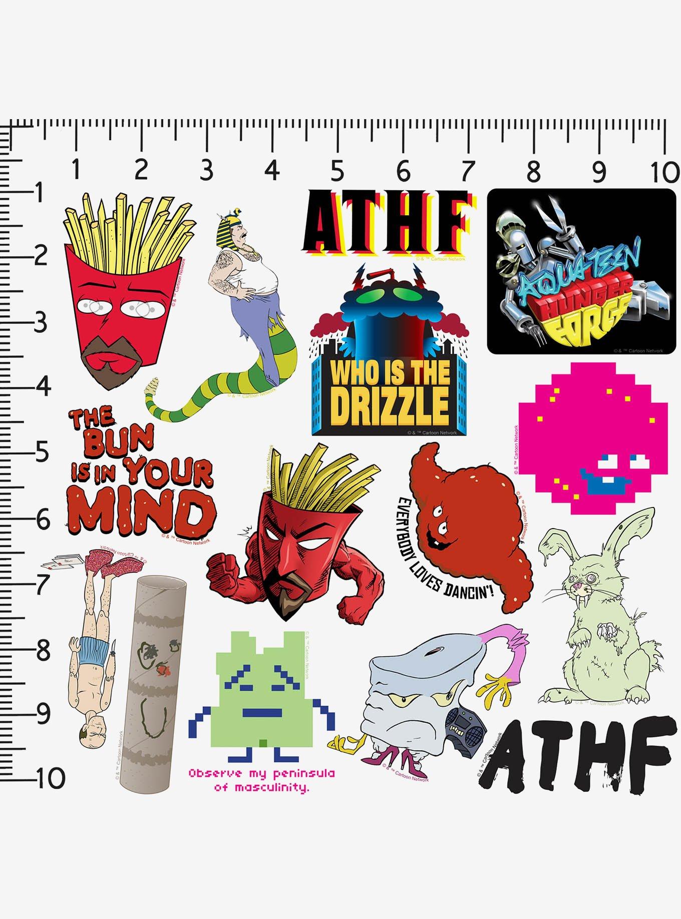 Aqua Teen Hunger Force Variety 100ct Vinyl Stickers Variety Pack, , alternate