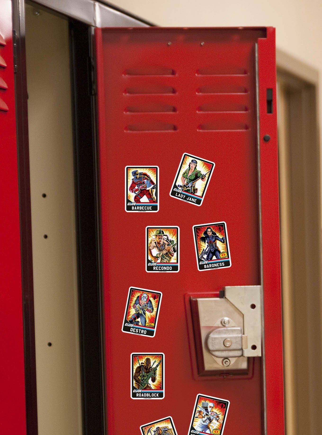 G.I. Joe Retro Card 100ct Vinyl Stickers Variety Pack, , alternate