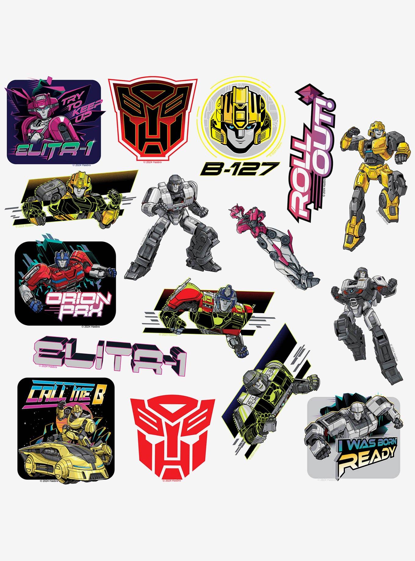 Transformers One 100ct Vinyl Stickers Variety Pack, , alternate