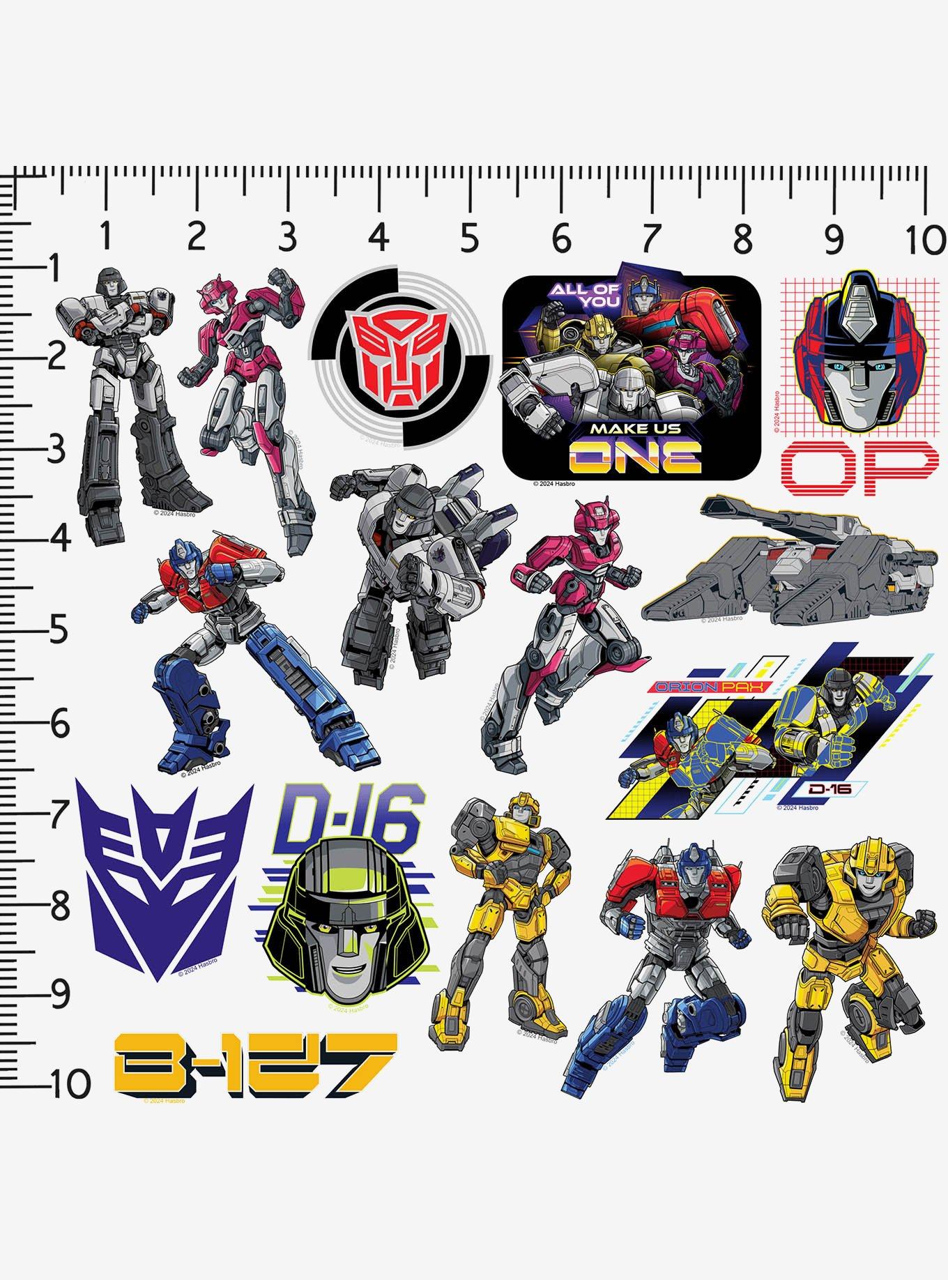 Transformers One 100ct Vinyl Stickers Variety Pack, , alternate