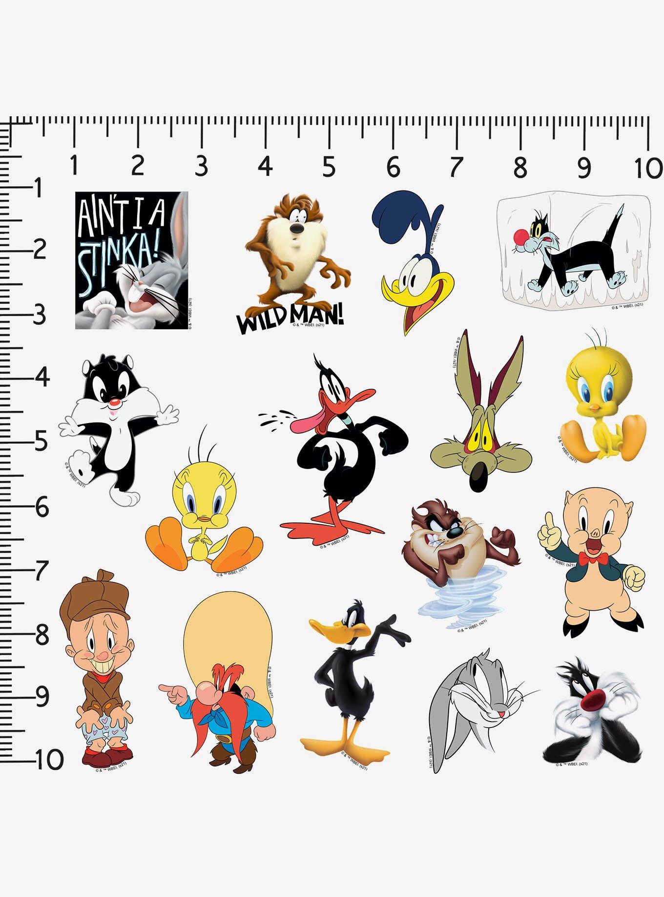 Looney Tunes 100ct Vinyl Stickers Variety Pack, , hi-res