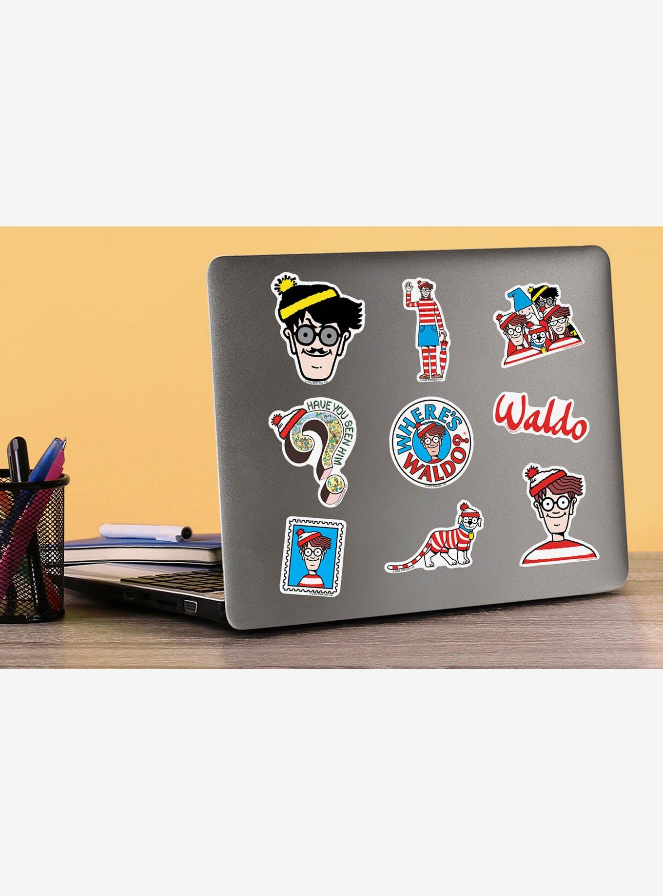 Where's Waldo 100ct Vinyl Stickers Variety Pack, , hi-res