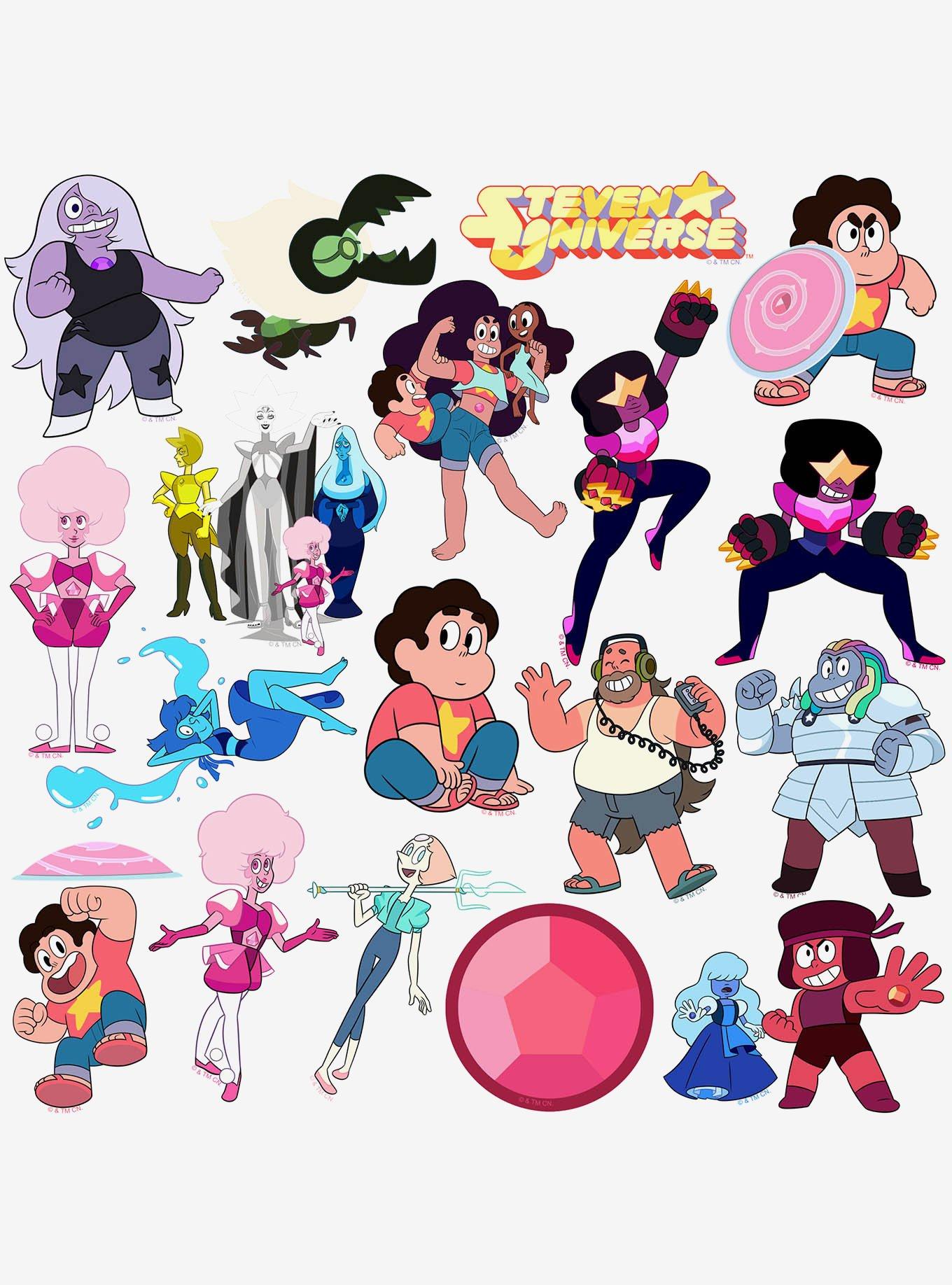 Steven Universe 100ct Vinyl Stickers Variety Pack, , alternate