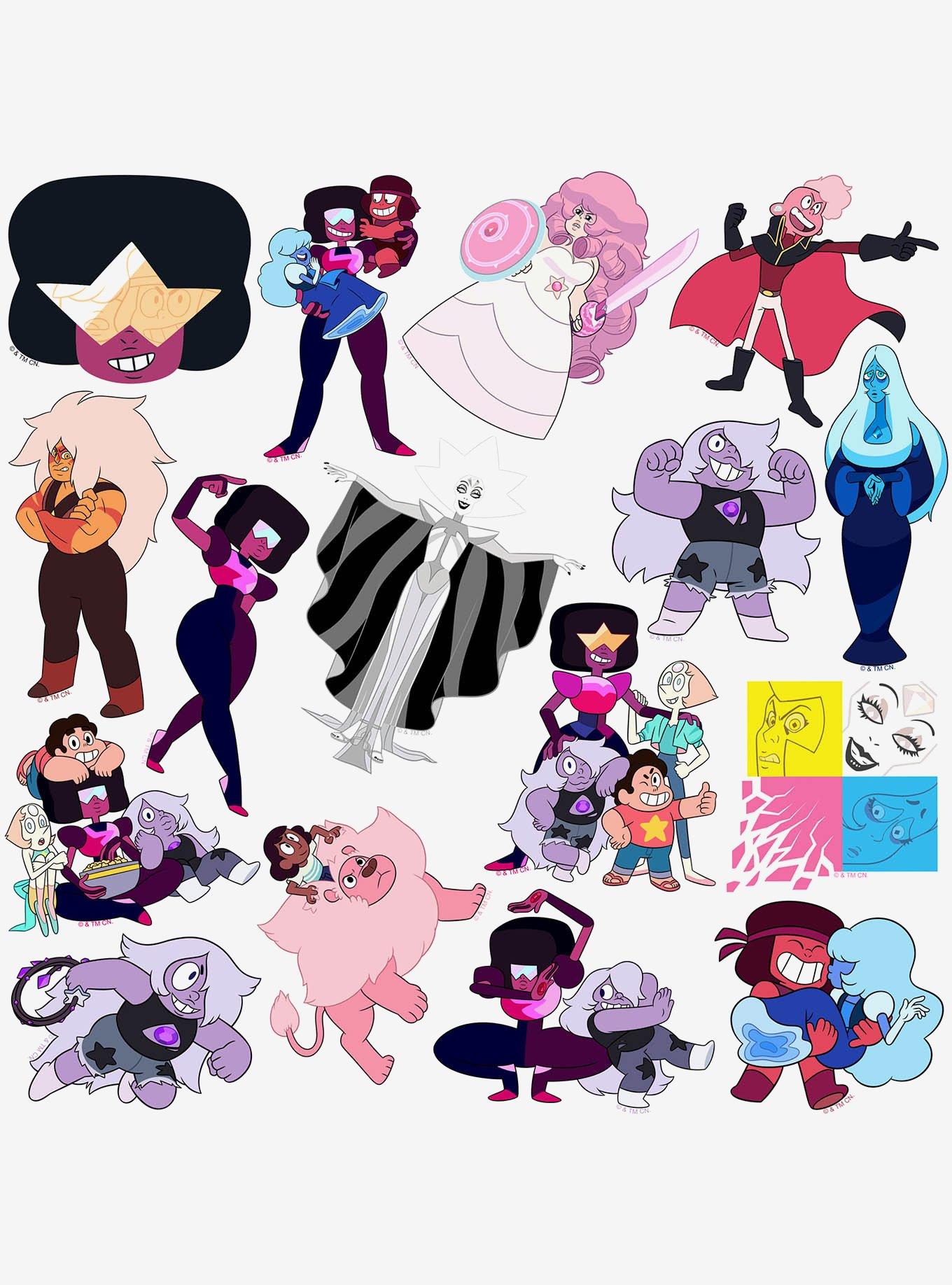 Steven Universe 100ct Vinyl Stickers Variety Pack, , alternate