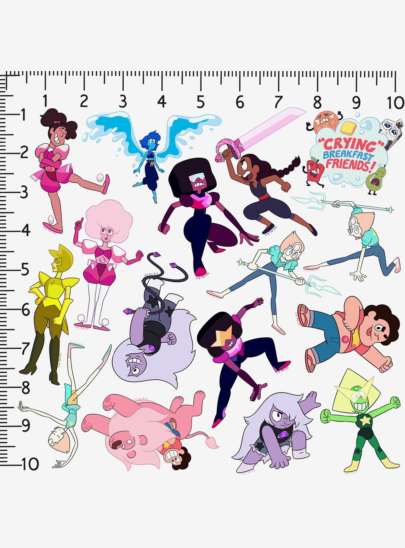 Steven Universe 100ct Vinyl Stickers Variety Pack, , alternate