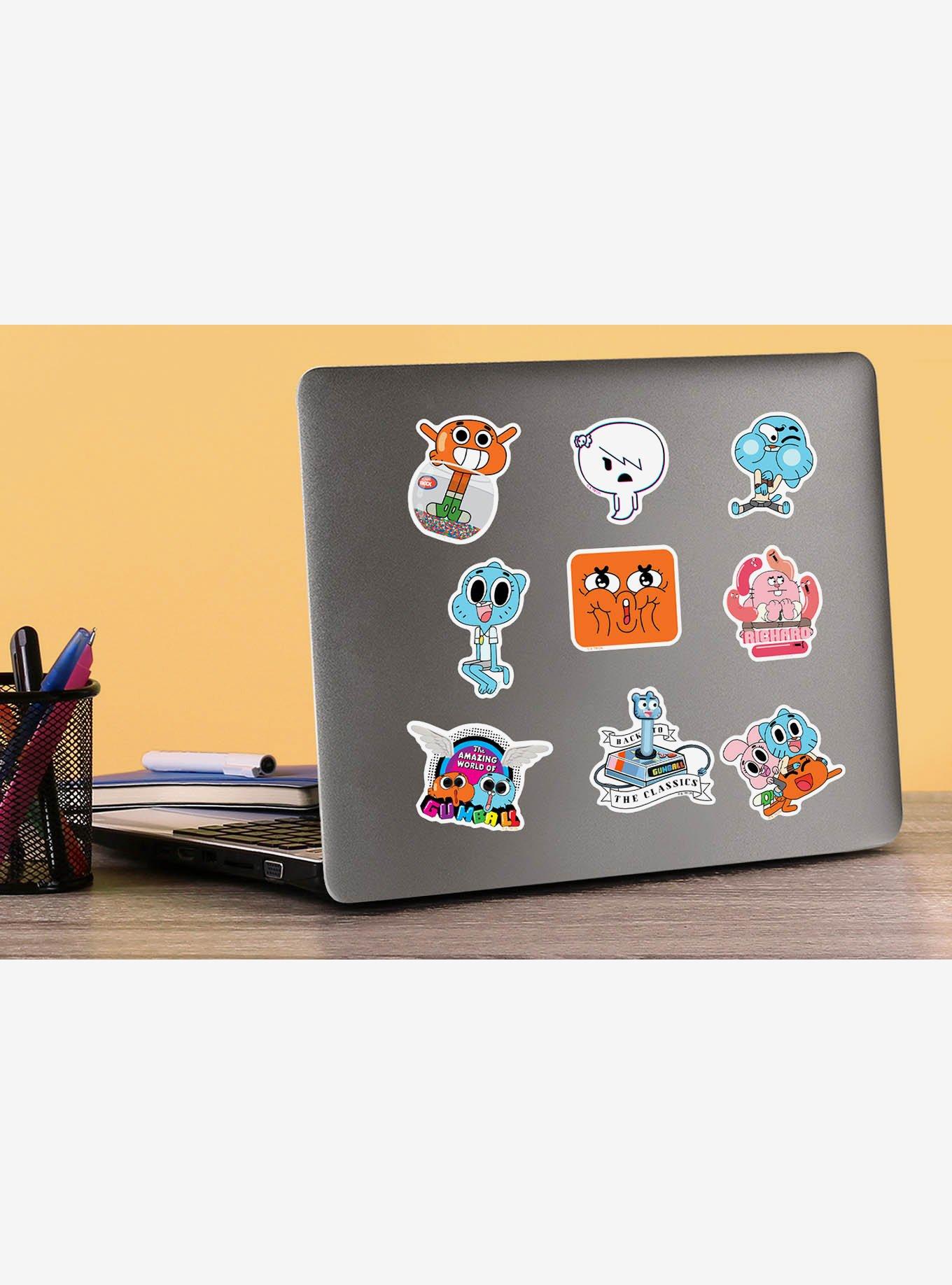 The Amazing World of Gumball 100ct Vinyl Stickers Variety Pack, , alternate