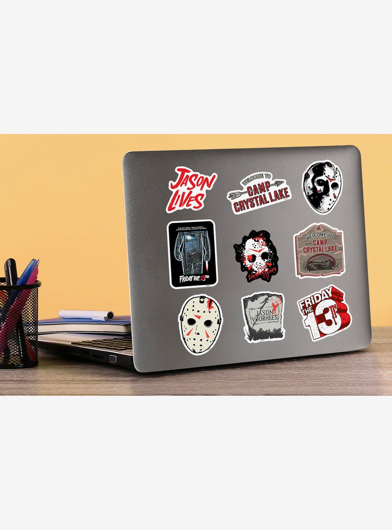 Friday the 13th 100ct Vinyl Stickers Variety Pack, , hi-res