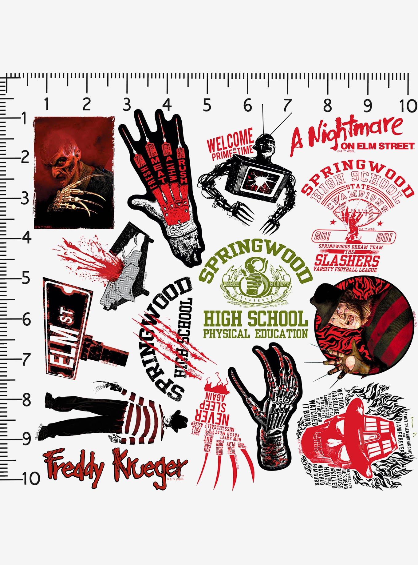 A Nightmare On Elm Street 100ct Vinyl Stickers Variety Pack, , alternate