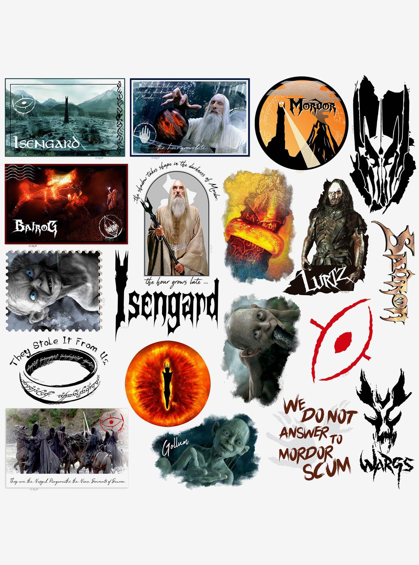 Lord of the Rings Dark Forces 100ct Vinyl Stickers Variety Pack, , alternate