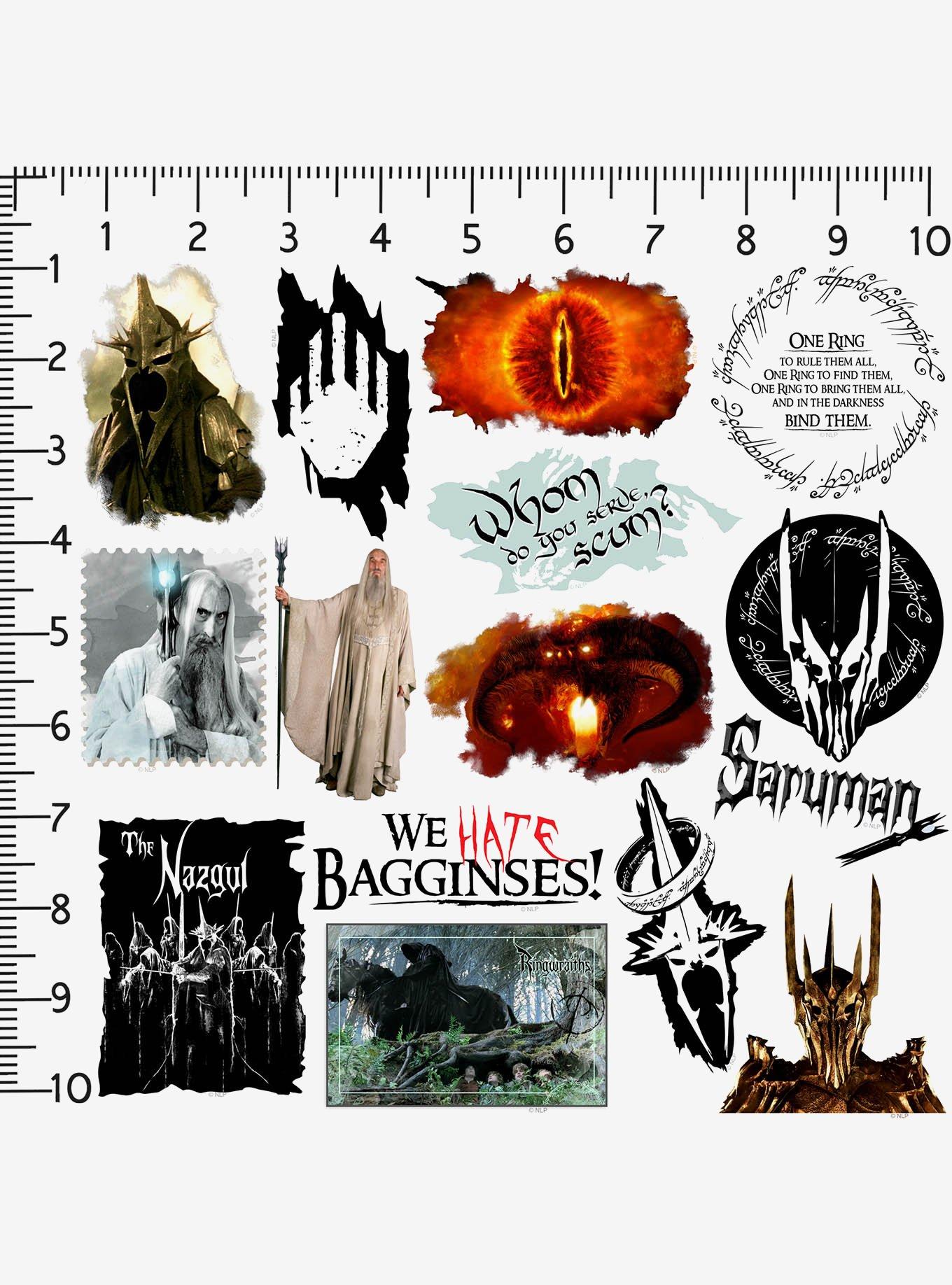 Lord of the Rings Dark Forces 100ct Vinyl Stickers Variety Pack, , alternate