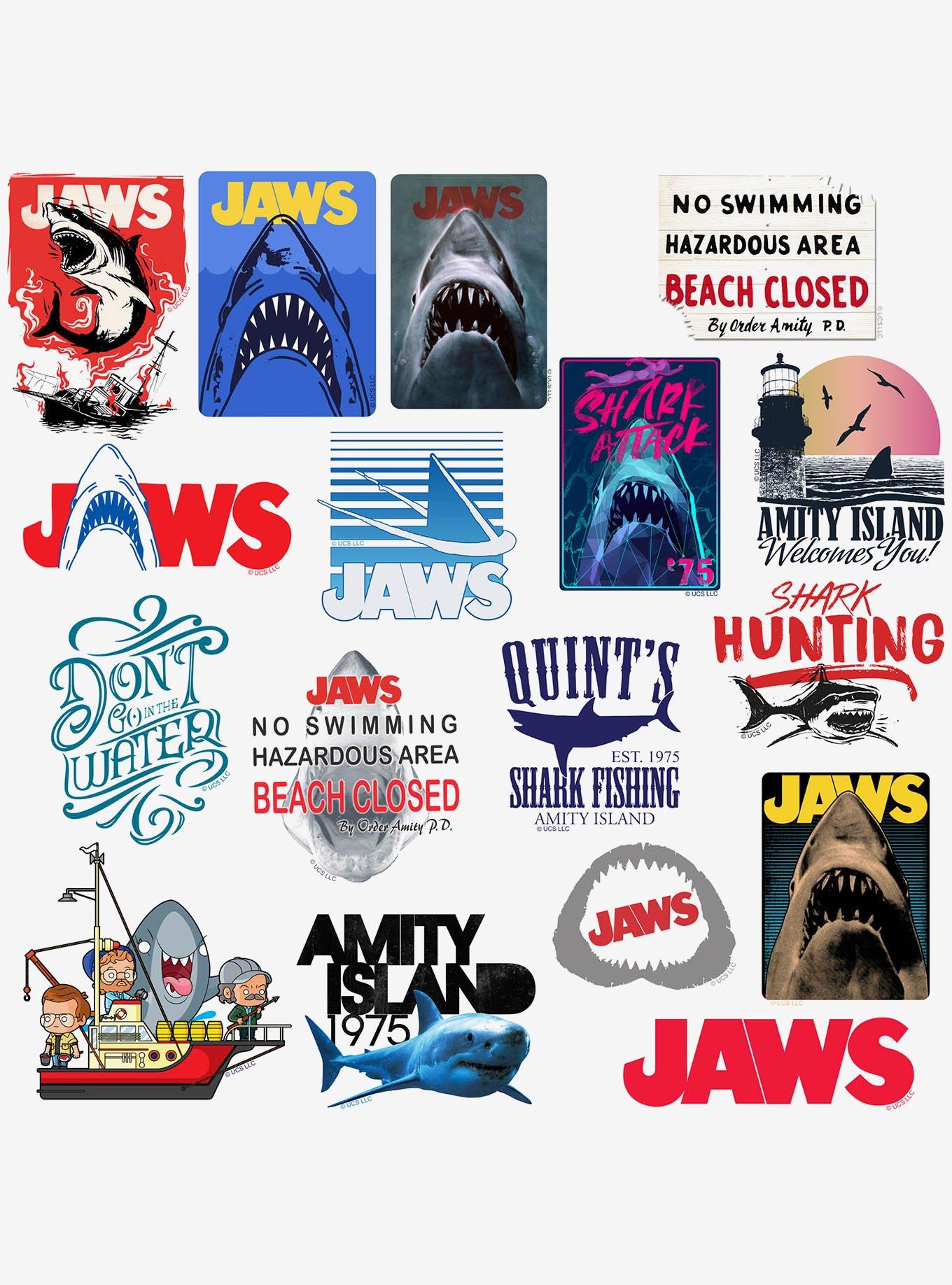 Jaws 100ct Vinyl Stickers Variety Pack