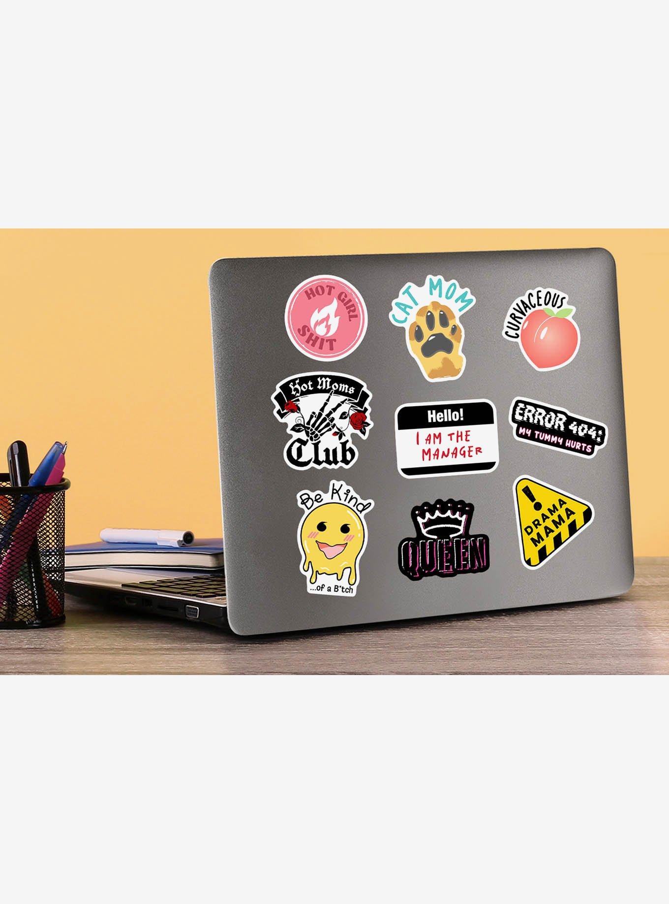 Funny Mom 100ct Vinyl Stickers Variety Pack, , hi-res
