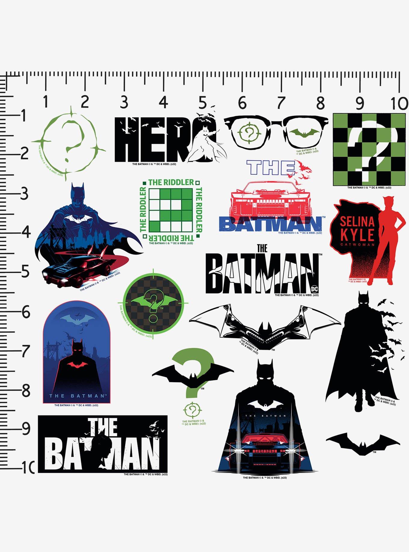 DC Comics The Batman (2022) 100ct Vinyl Stickers Variety Pack, , alternate
