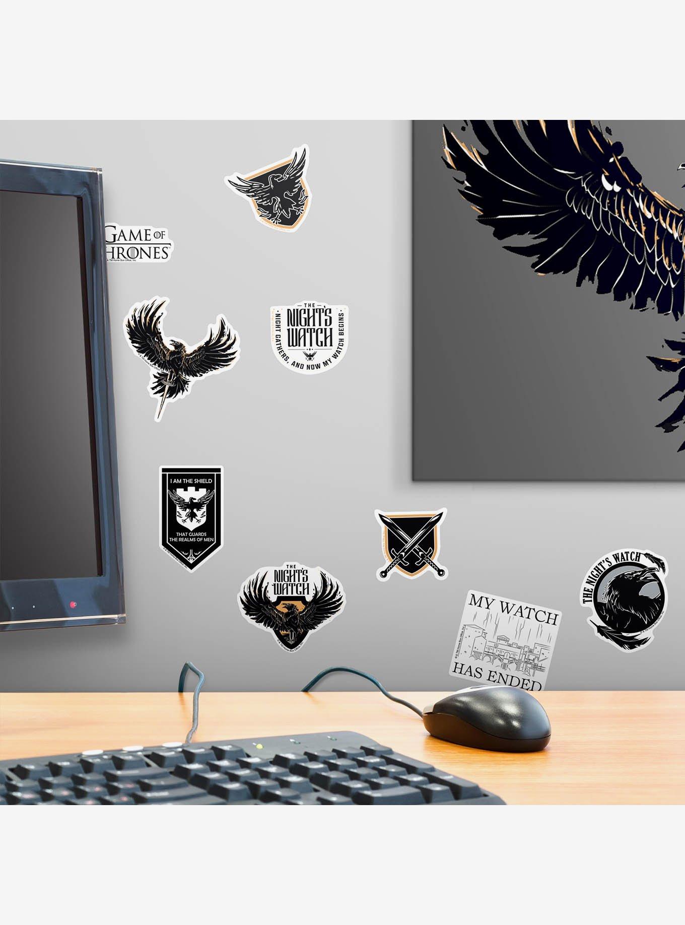 Game of Thrones Night Watch 100ct Vinyl Stickers Variety Pack, , alternate