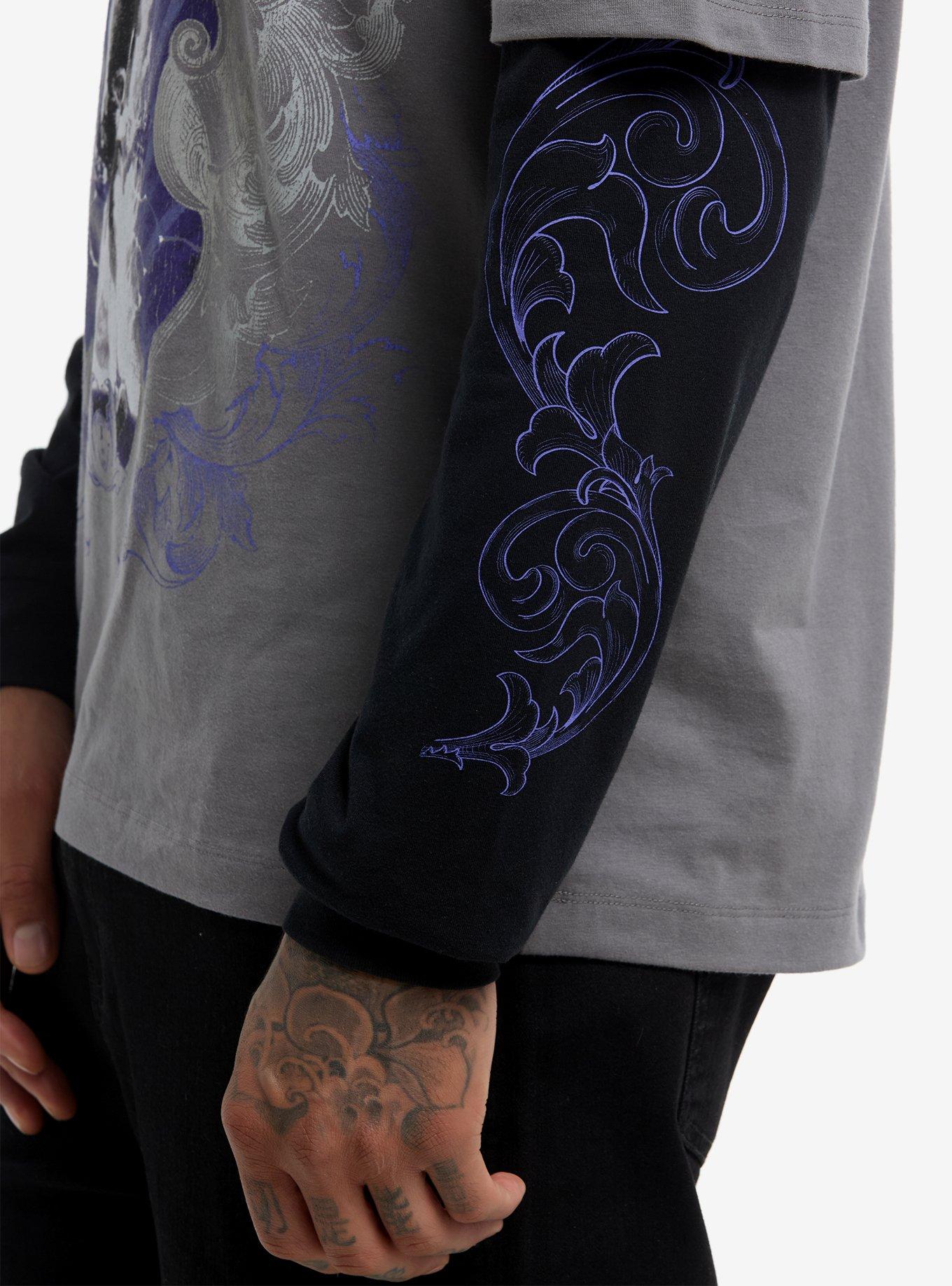 AC/DC Filigree Twofer Long-Sleeve T-Shirt, MULTI, alternate