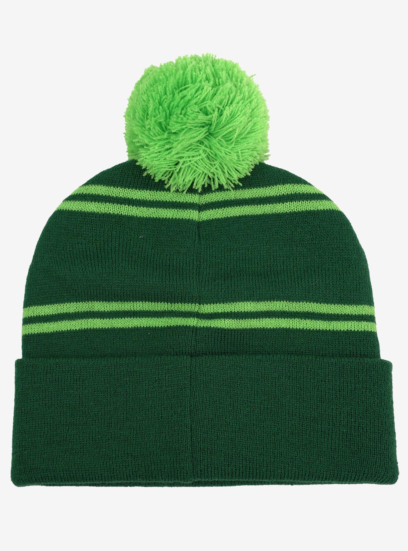 Harry Potter Slytherin Pom Knit Beanie, , hi-res