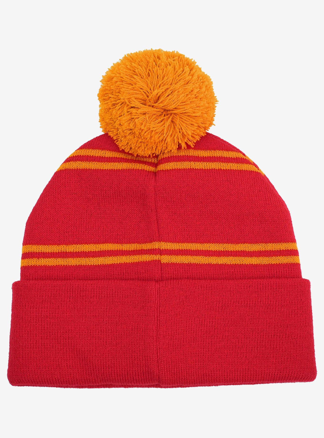 Harry Potter Gryffindor Pom Knit Beanie, , hi-res