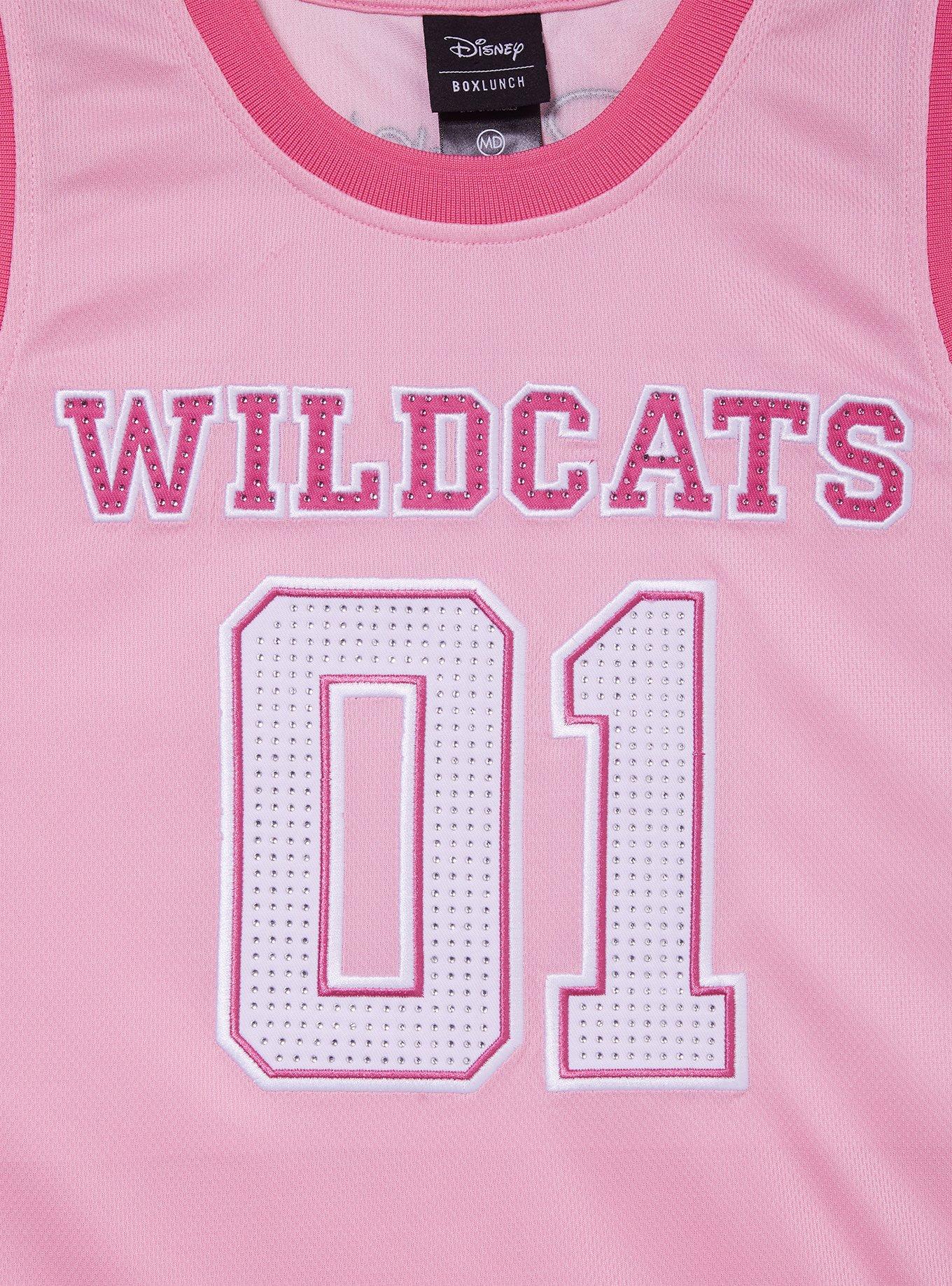 Disney High School Musical Sharpay Women's Basketball Jersey - BoxLunch Exclusive, PINK, alternate