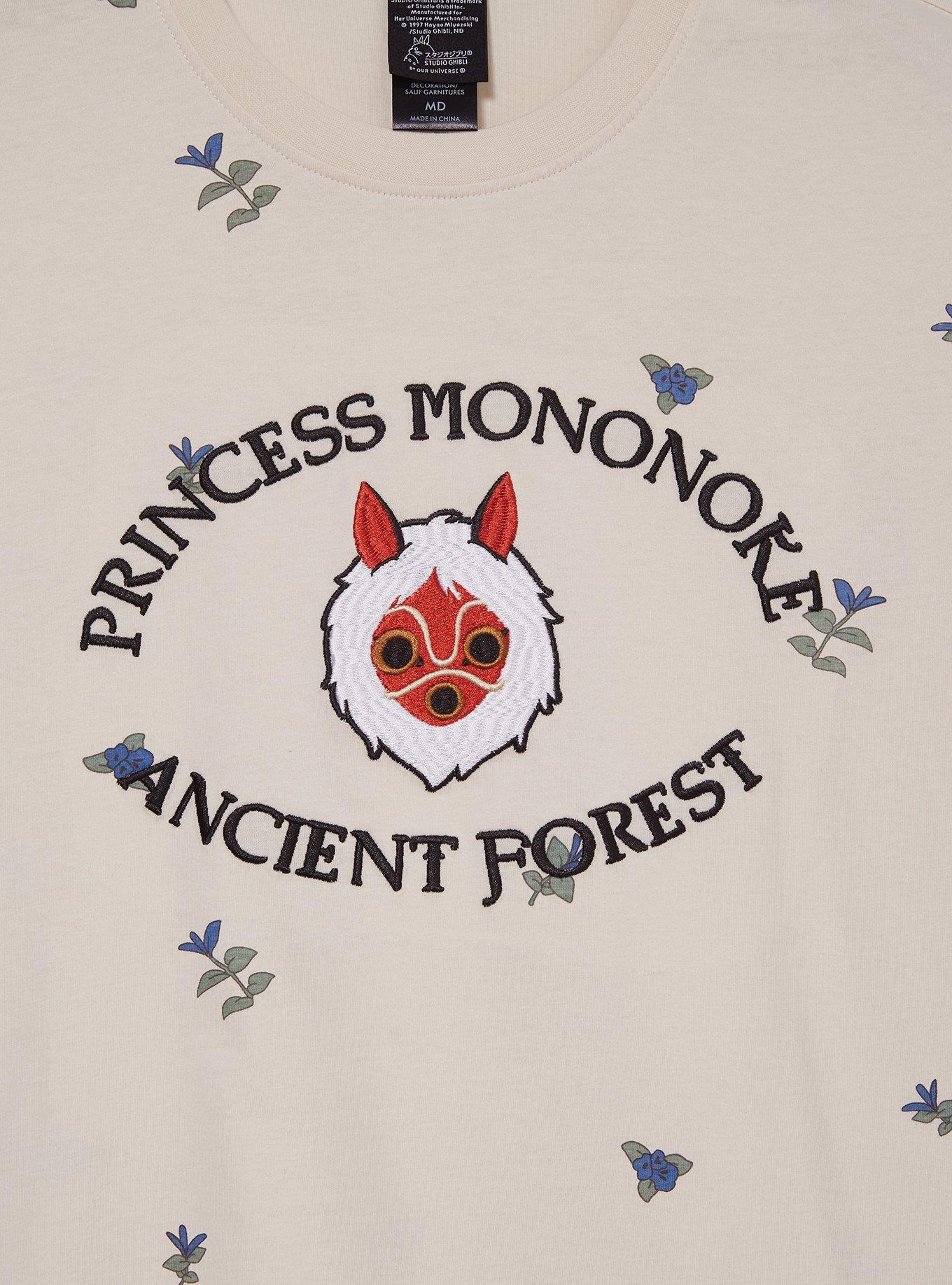 Our Universe Studio Ghibli® Princess Mononoke San's Mask Embroidered T-Shirt - BoxLunch Exclusive, , hi-res