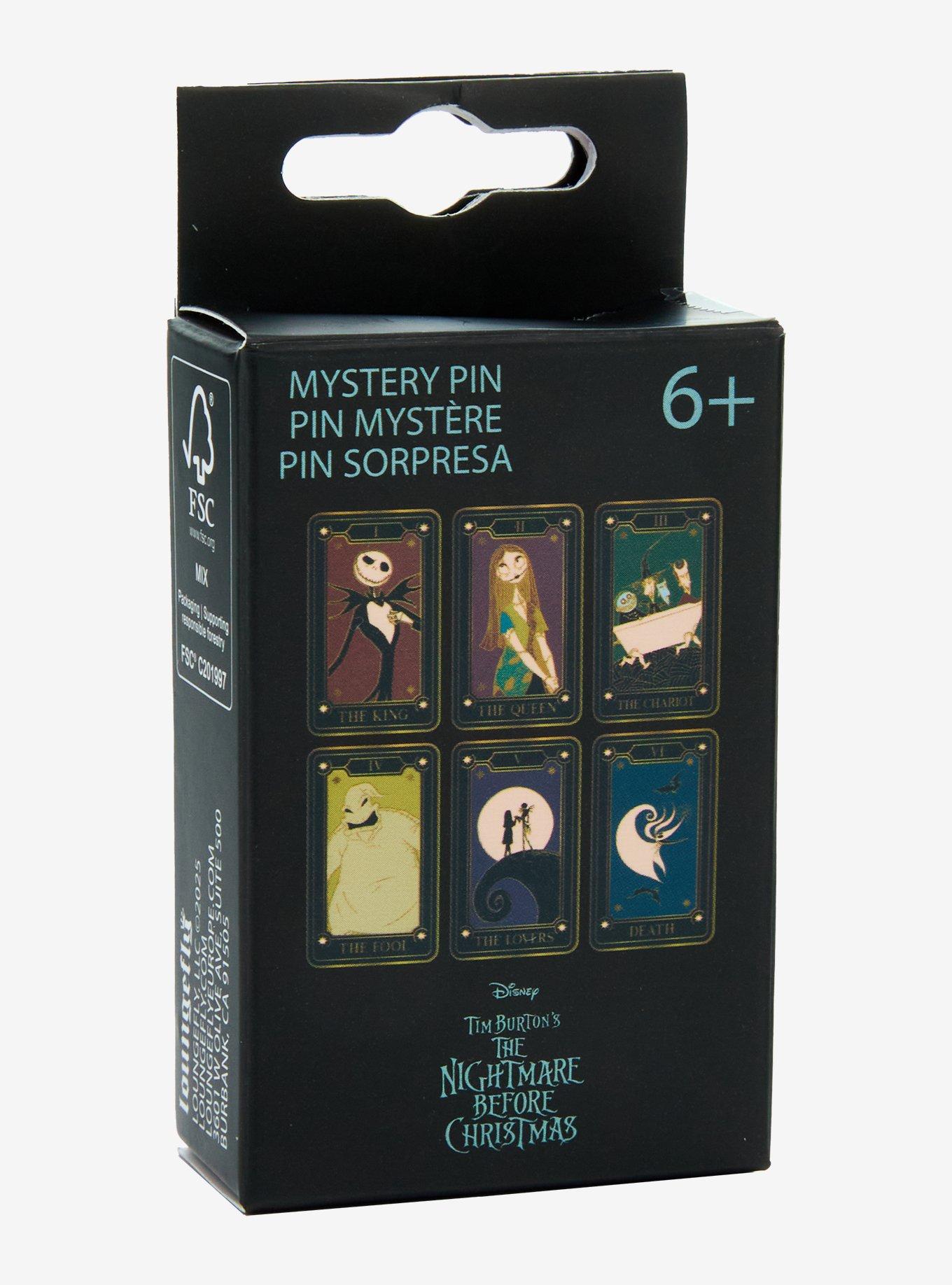 Loungefly The Nightmare Before Christmas Tarot Blind Box Enamel Pin, , hi-res