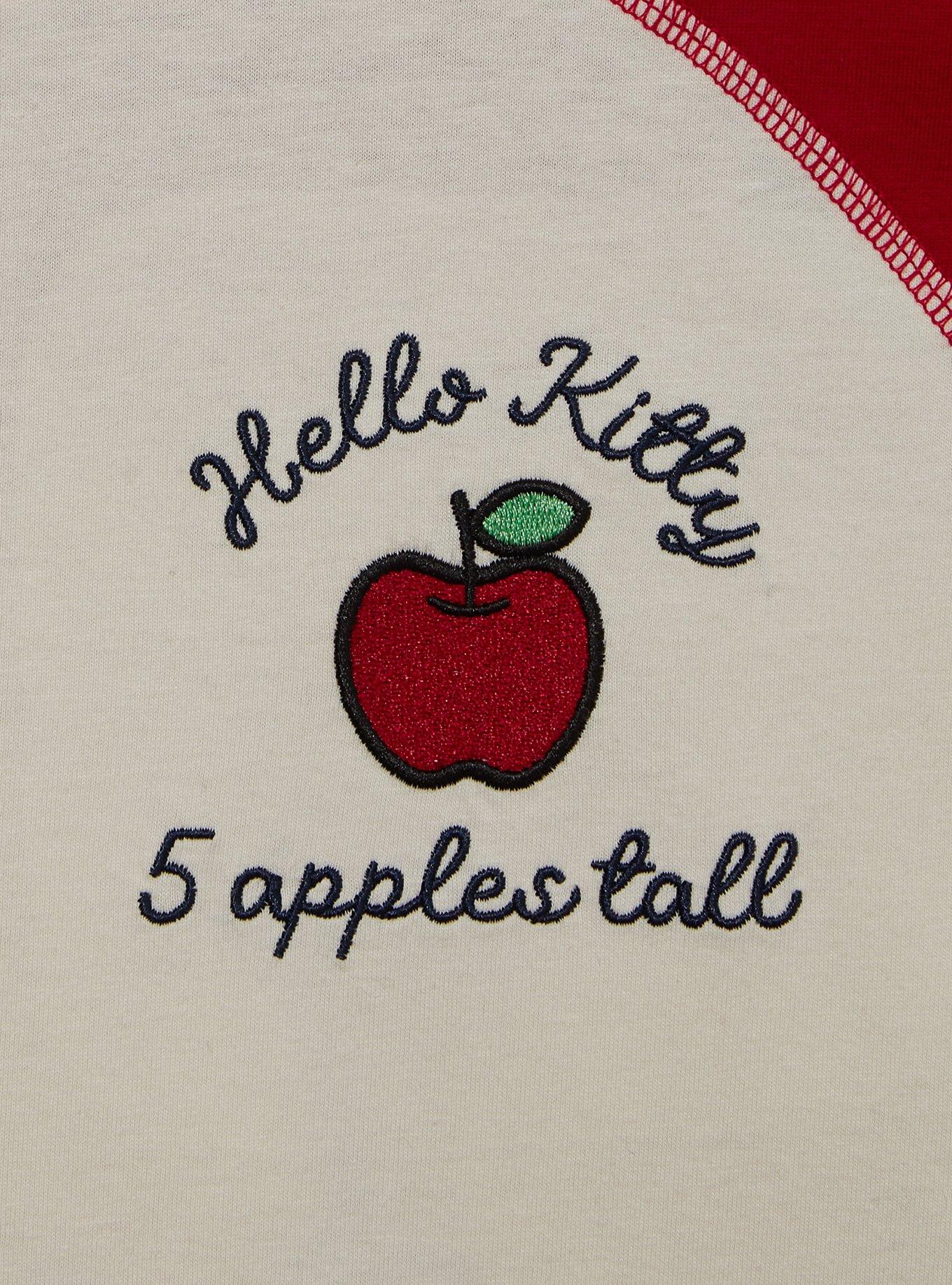 Sanrio Hello Kitty Color Block Women's Long Sleeve T-Shirt - BoxLunch Exclusive, MULTI, alternate