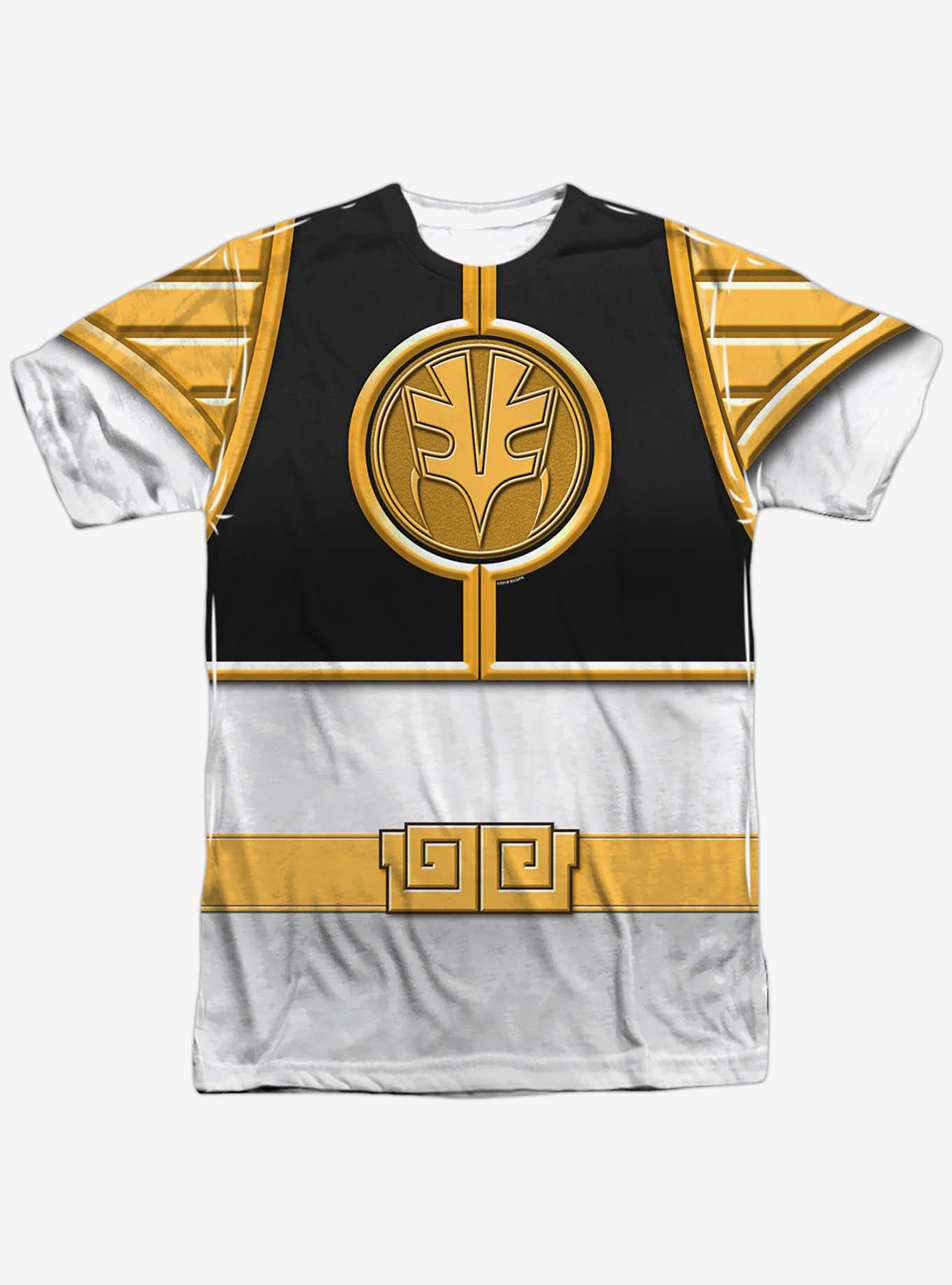 Mighty Morphin' Power Rangers White Ranger Sublimated T-Shirt, , hi-res