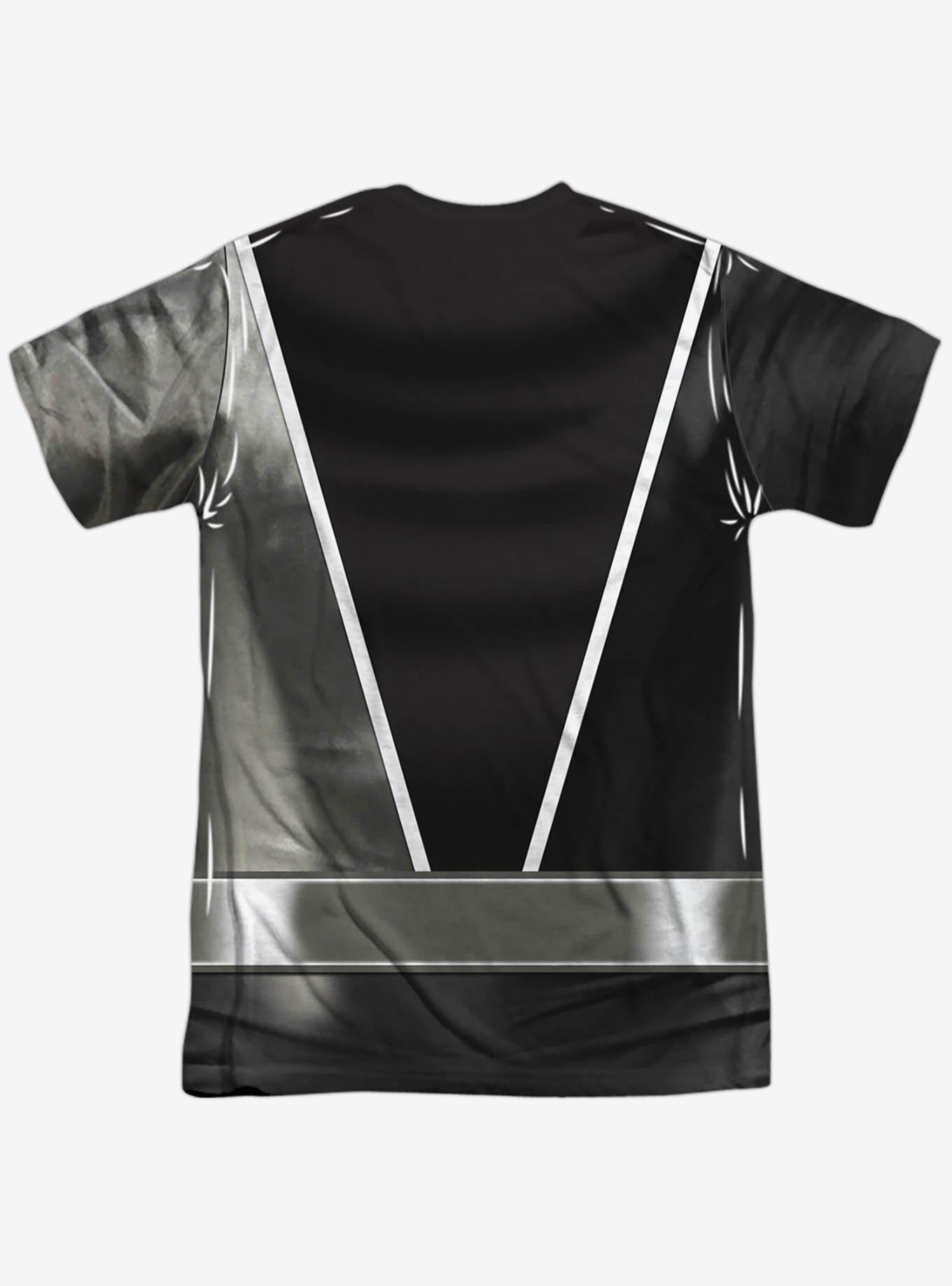 Mighty Morphin' Power Rangers Dino Fury Black Ranger Sublimated T-Shirt, MULTI, alternate