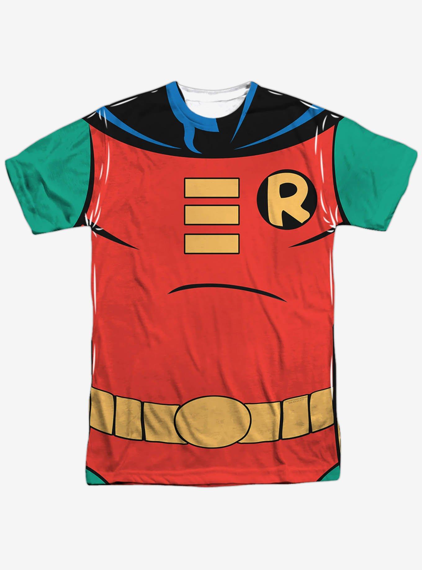 DC Comics Batman The Animated Series Robin Costume Sublimated T-Shirt, , hi-res