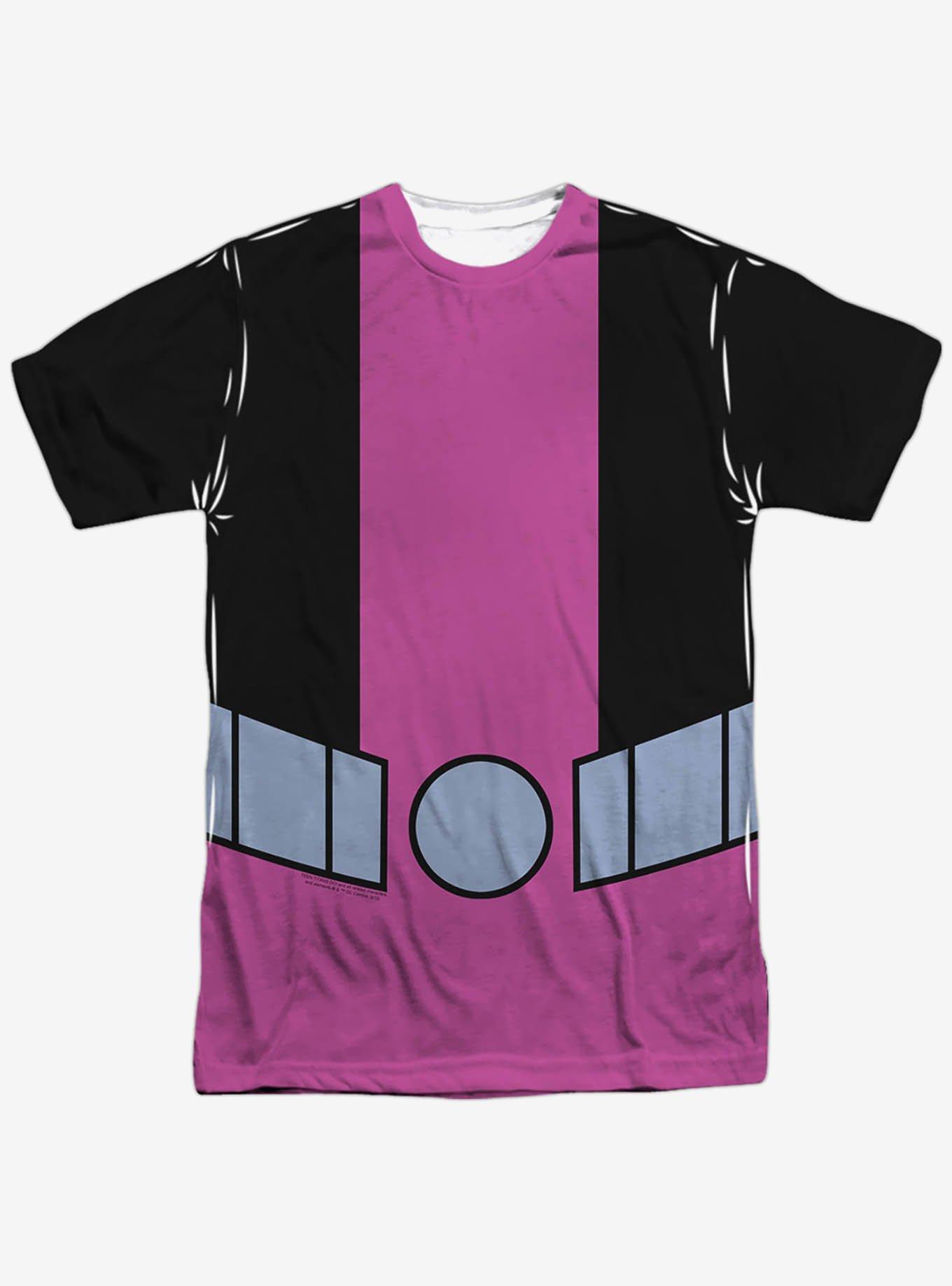 DC Comics Teen Titans Go! Beast Boy Costume Sublimated T-Shirt, MULTI, alternate
