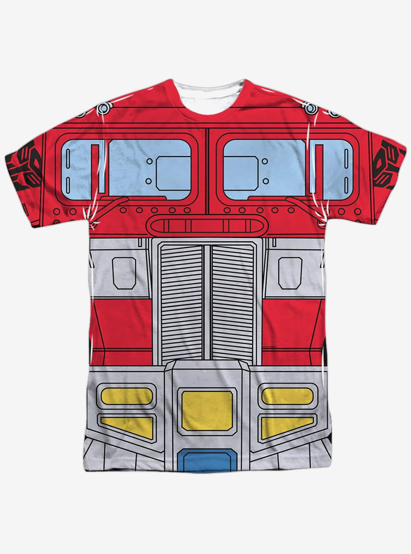 Transformers Optimus Prime Costume Sublimated T-Shirt, , hi-res