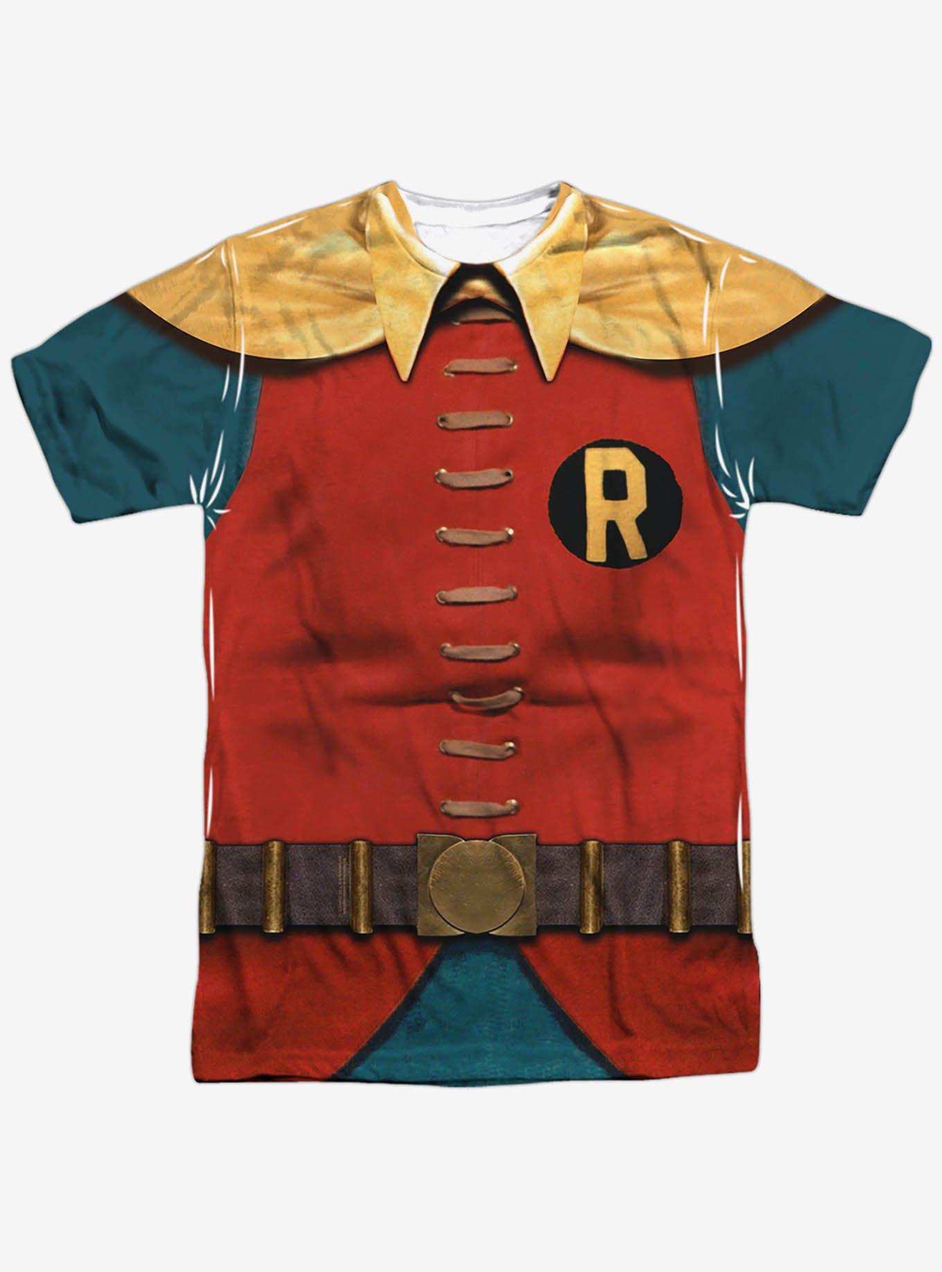 DC Comics Batman Classic TV Series Retro Robin Costume Print T-Shirt, , hi-res