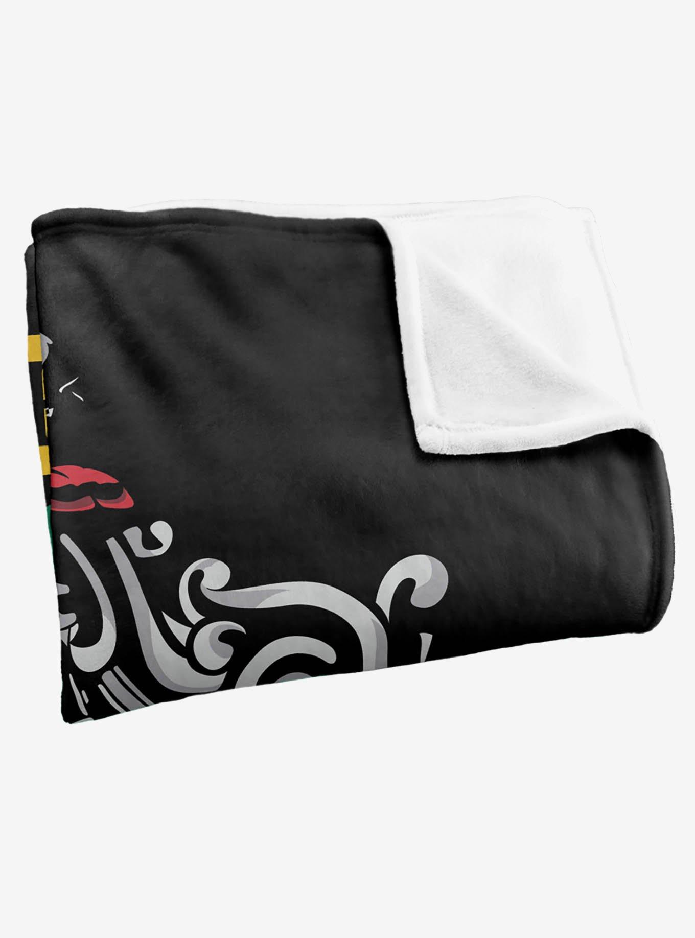 Harry Potter Slytherin Crest 50x60" Throw Blanket, , alternate